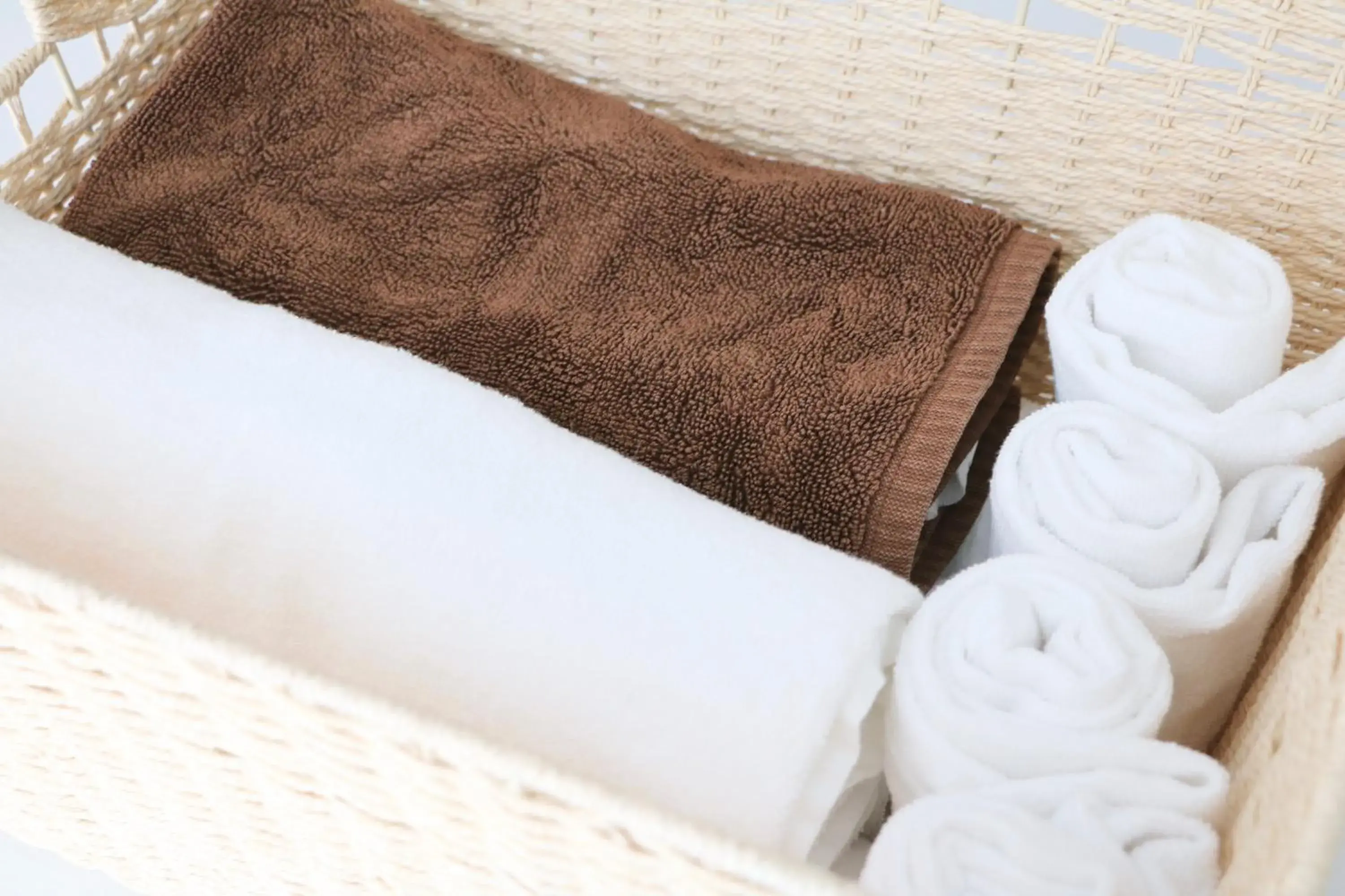 towels, Bed in TAKETO STAY TERRACE ONE