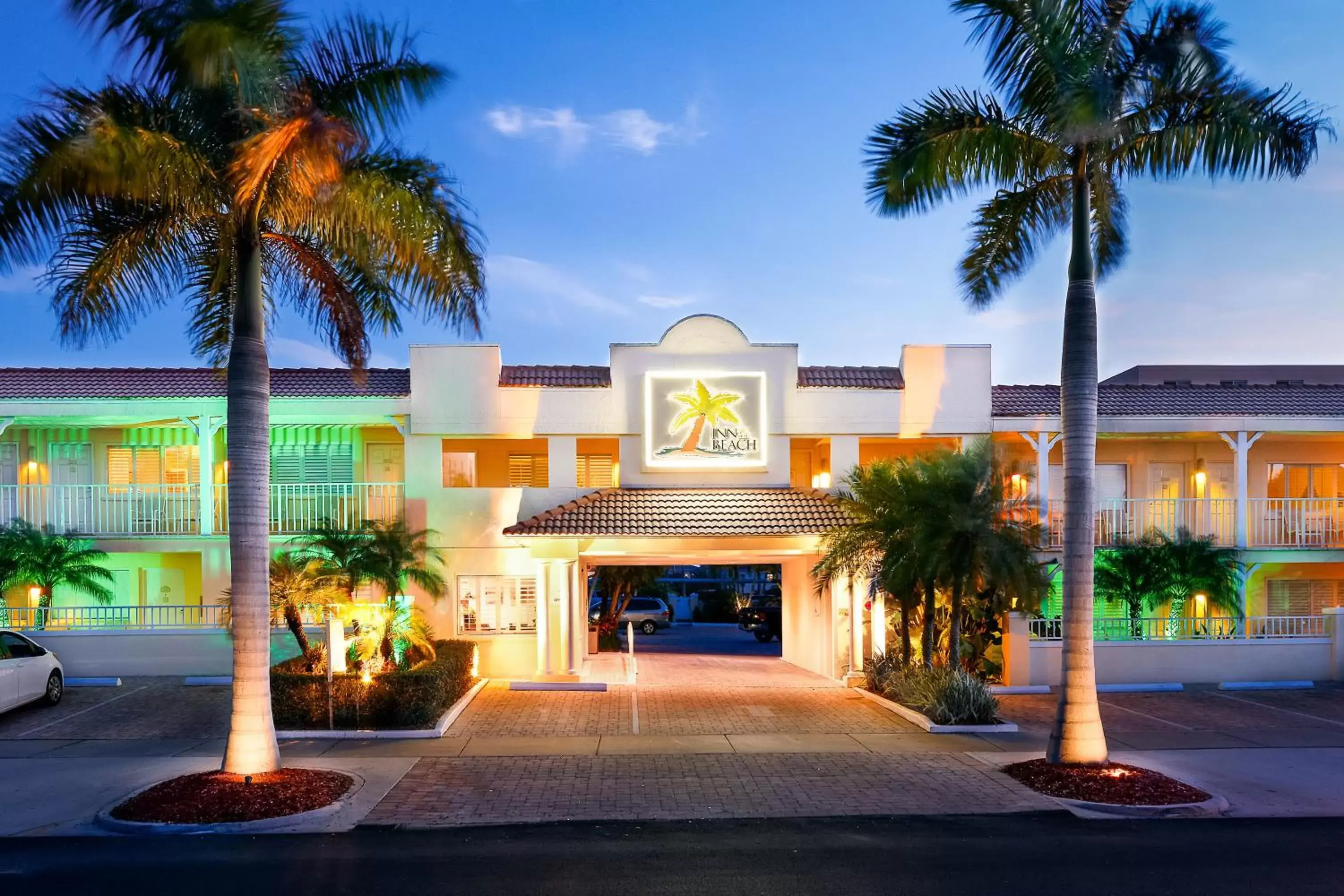 Facade/entrance, Property Building in Inn at the Beach-Venice Florida