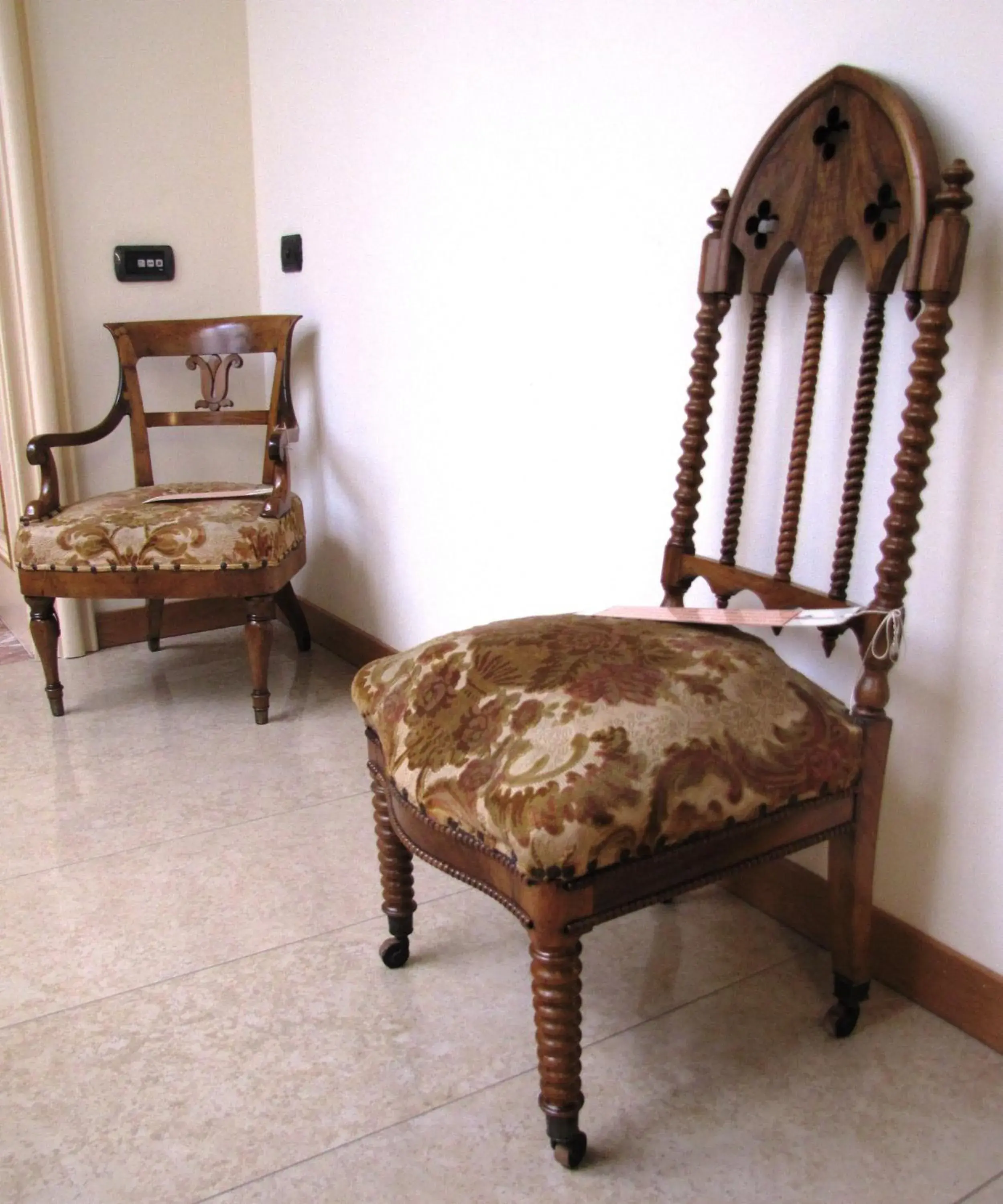 Decorative detail, Seating Area in Grand Hotel Entourage - Palazzo Strassoldo