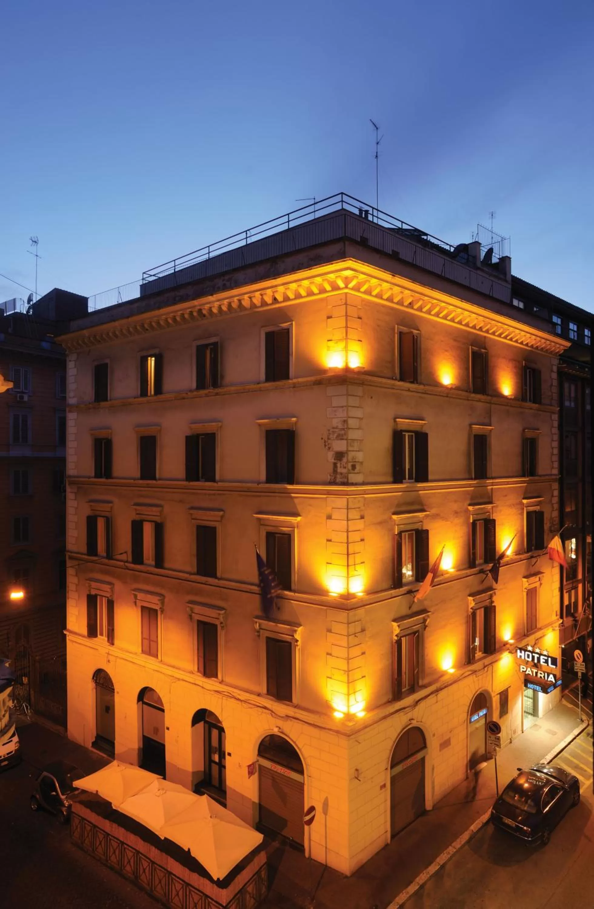 Property building in Hotel Patria