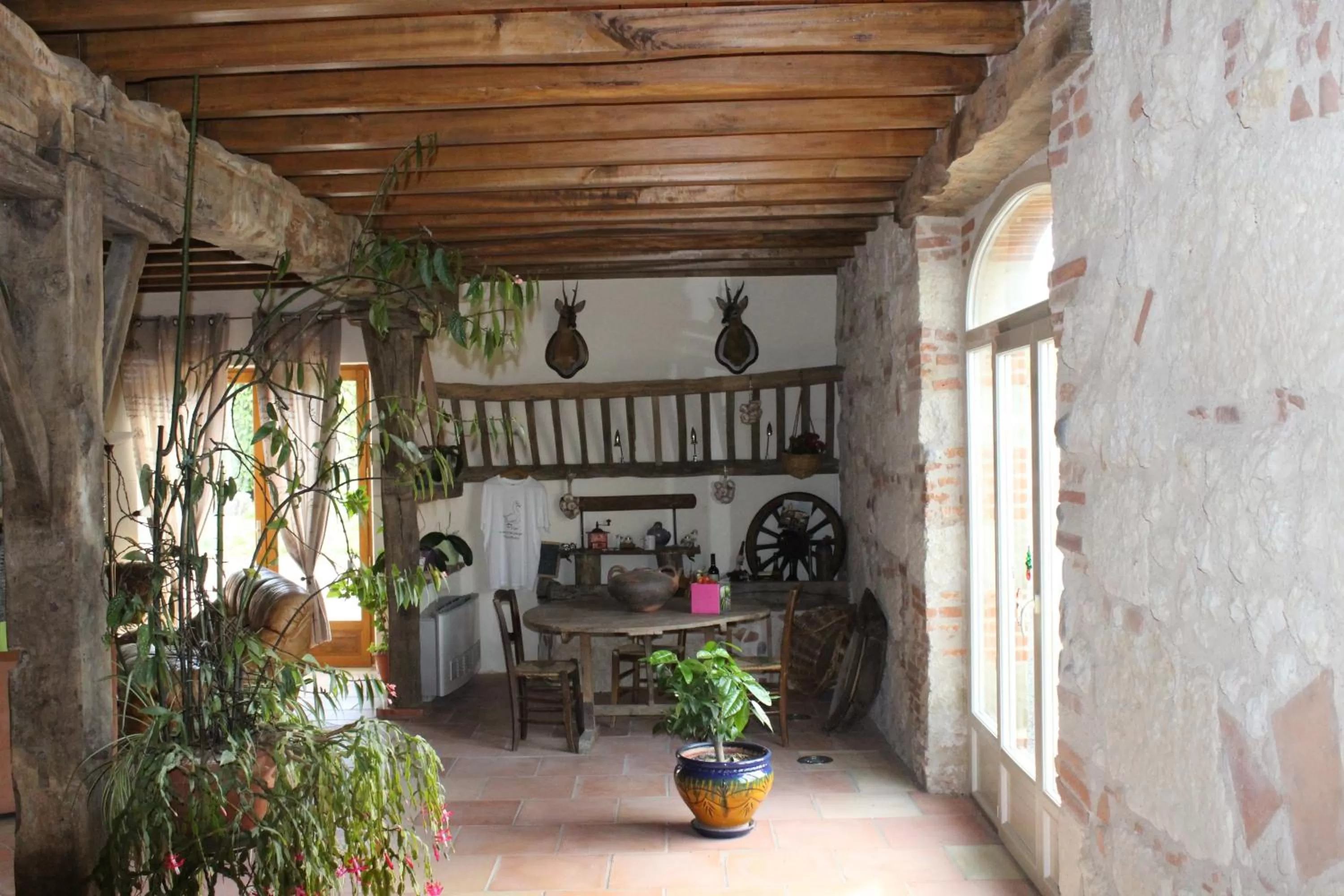 Living room in Chambre d'Hôtes Le Moulin d'Encor