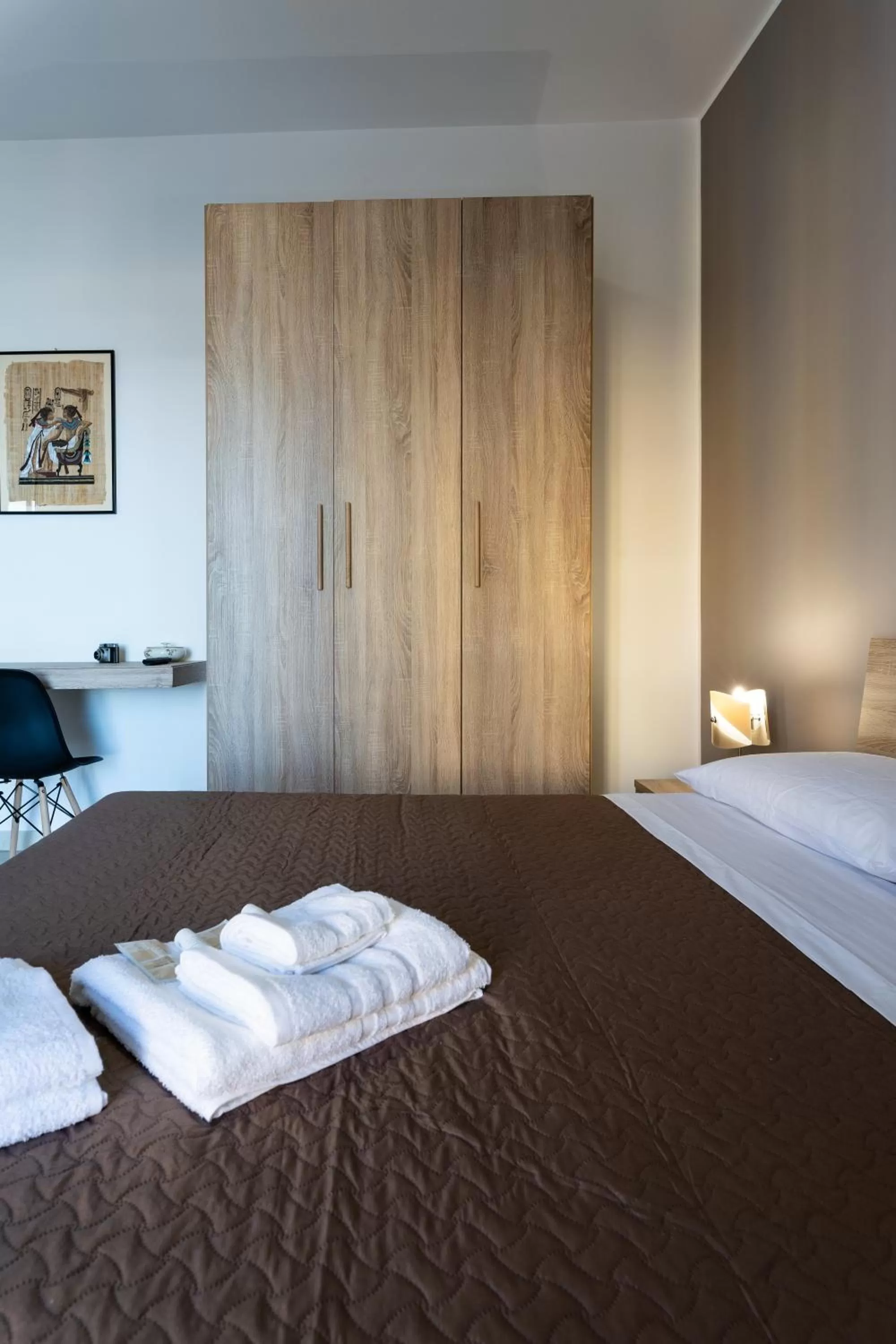 Bed in B&B Una Terrazza sul Golfo di Sferracavallo