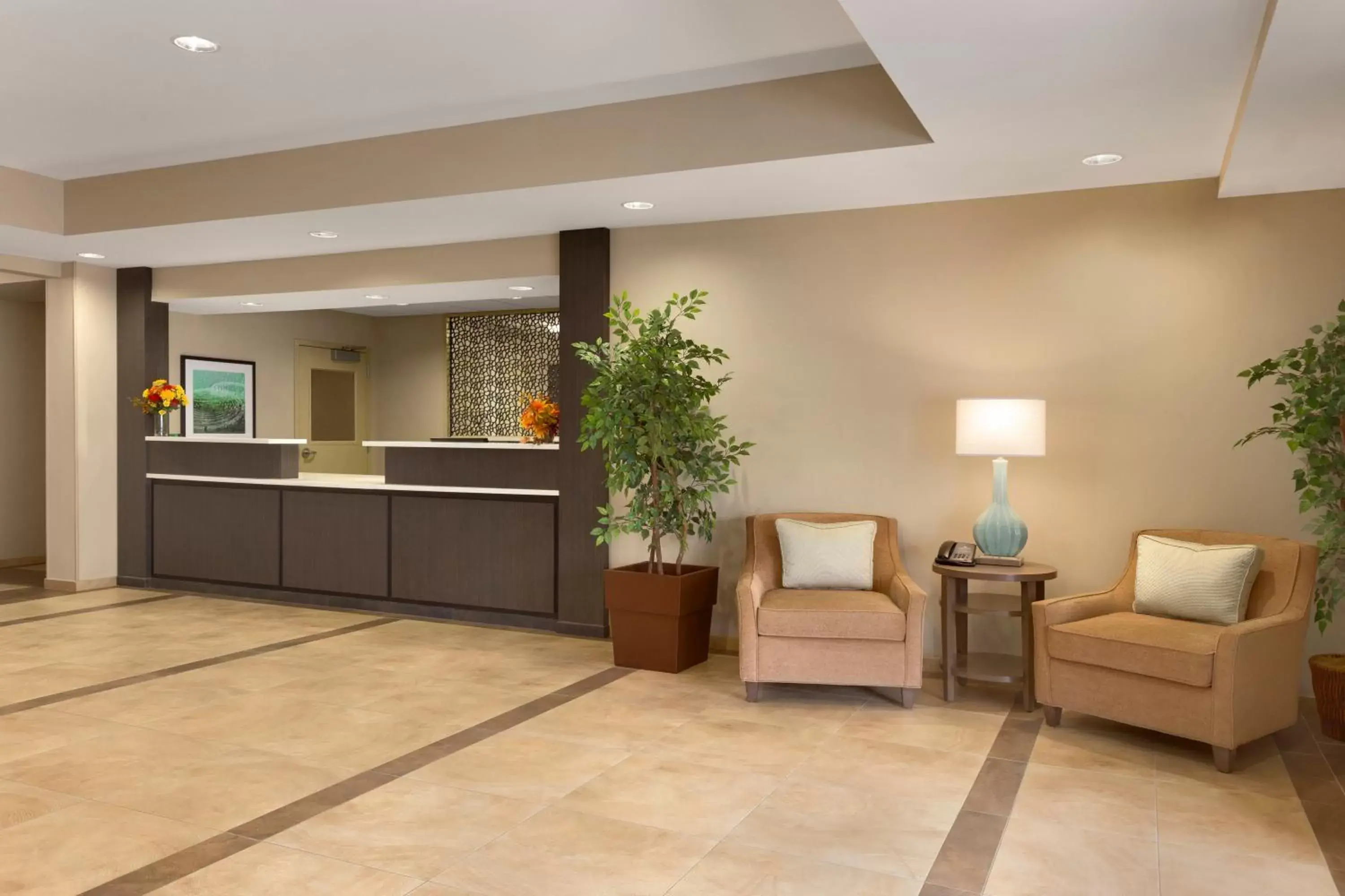 Lobby or reception, Lobby/Reception in Candlewood Suites Vestal - Binghamton, an IHG Hotel