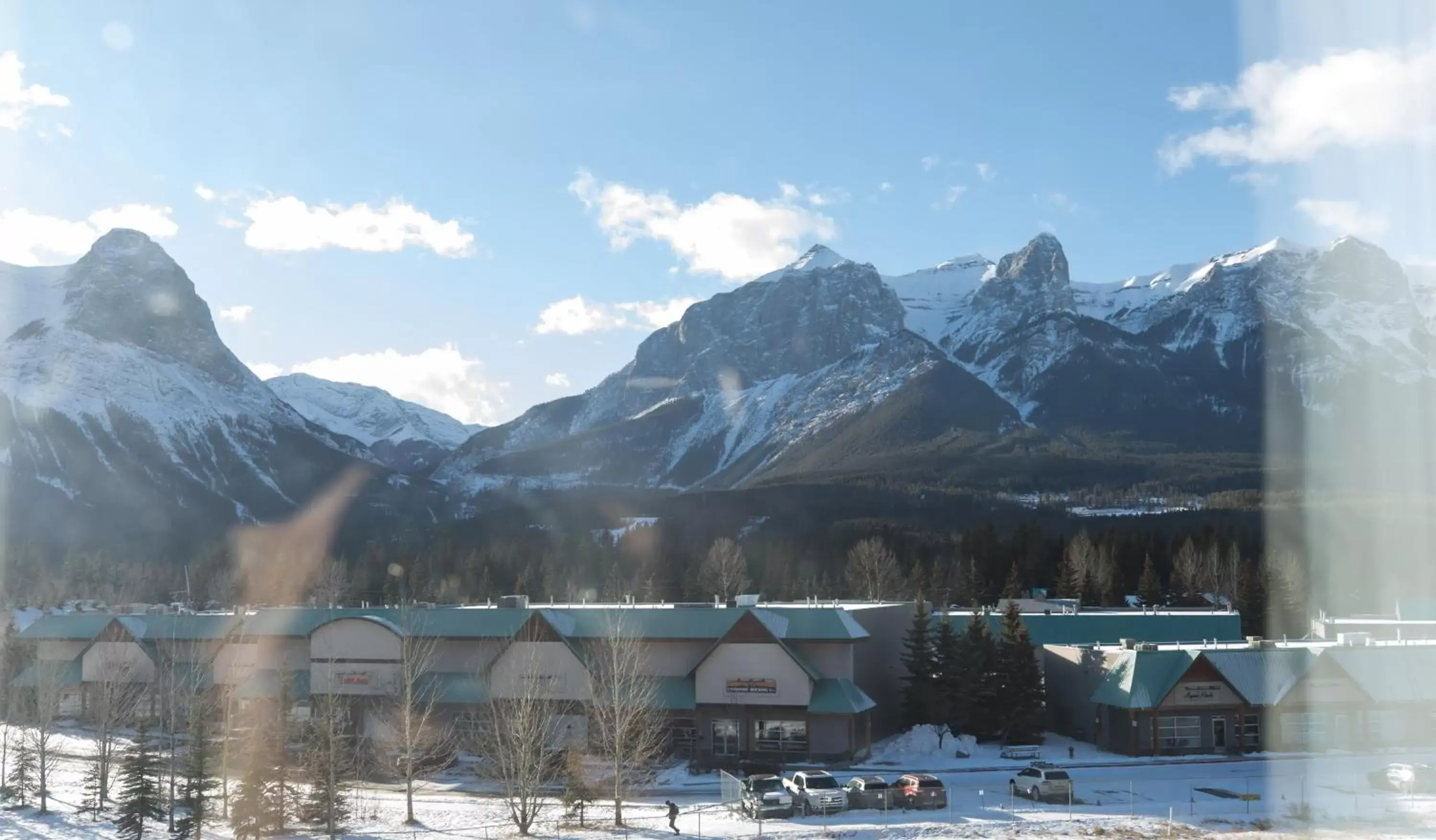 View (from property/room), Winter in Super 8 by Wyndham Canmore