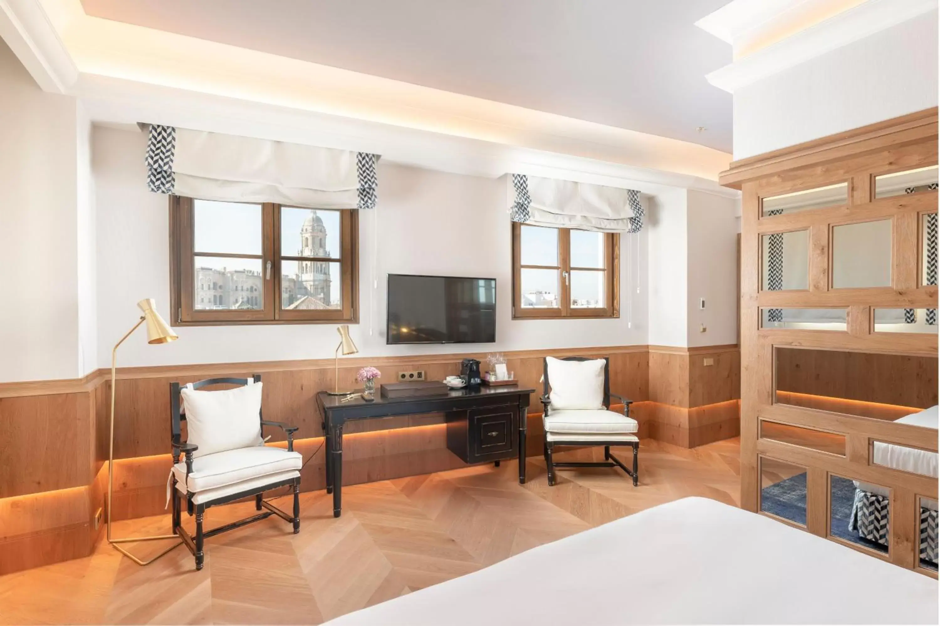 Bedroom, Seating Area in Palacio Solecio, a Small Luxury Hotel of the World