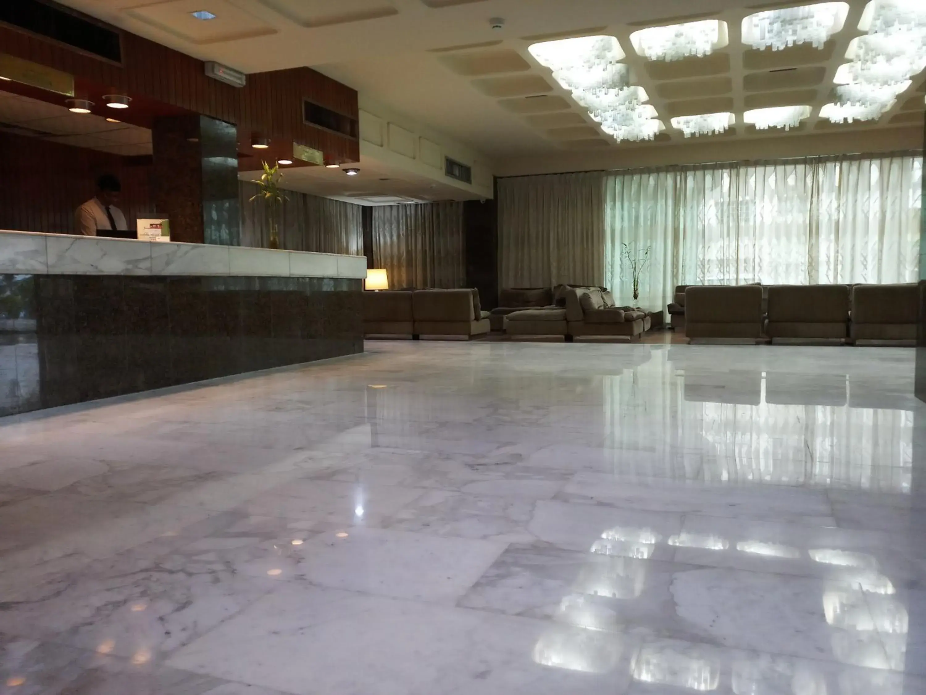 Lobby or reception, Swimming Pool in Oriental Palace Hotel