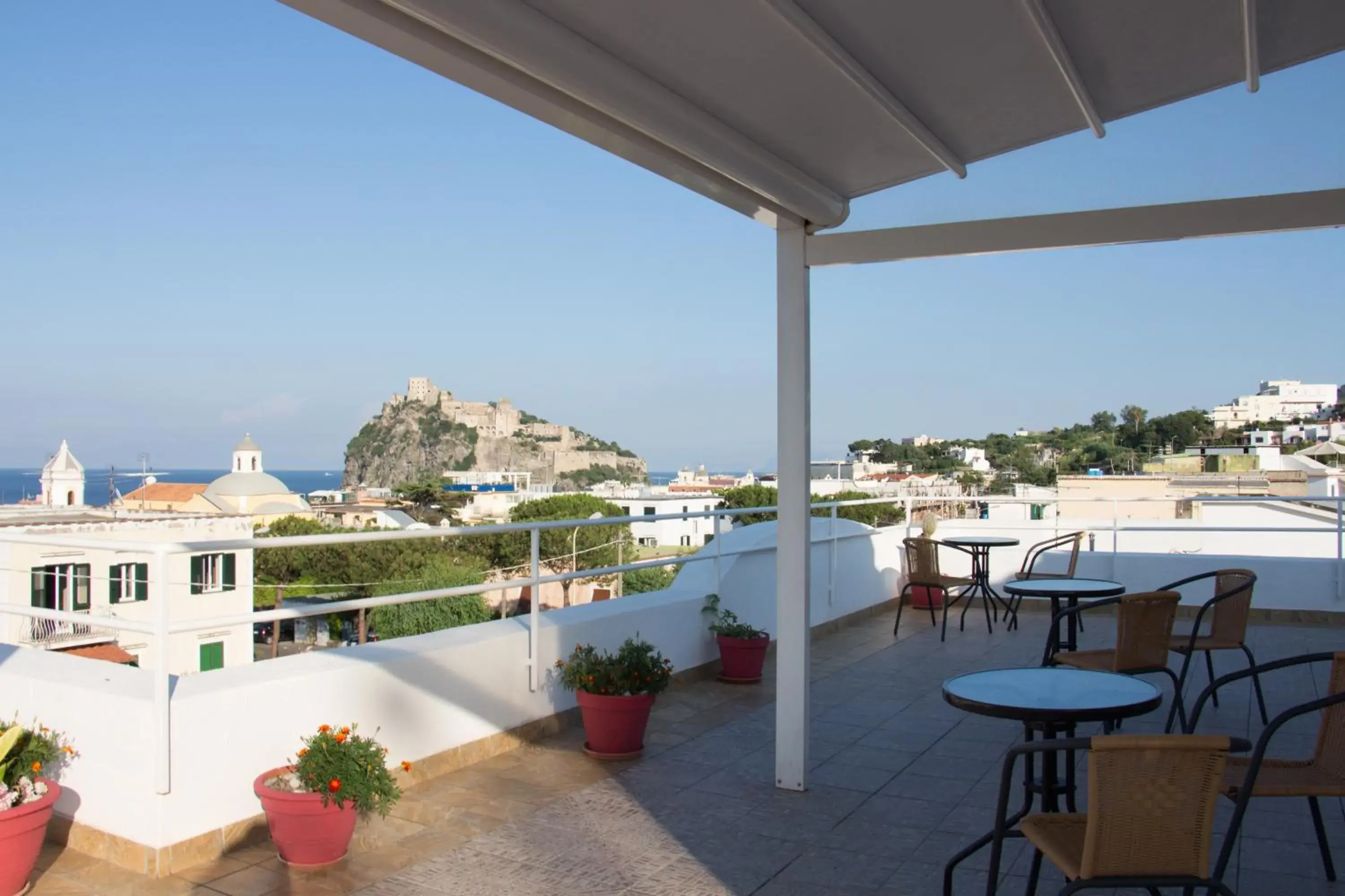 Balcony/Terrace in Hotel Villa Cecilia