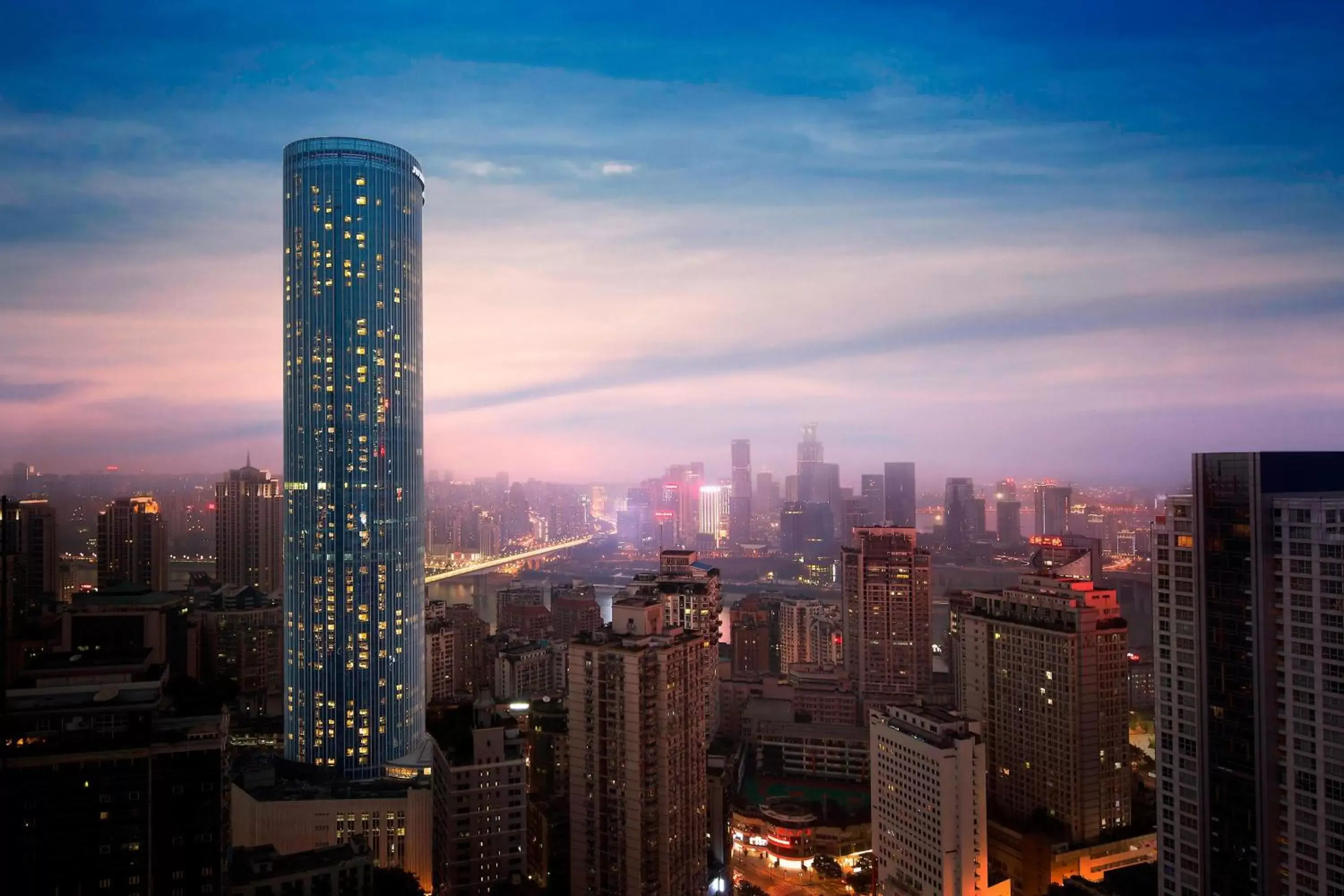 Property building in JW Marriott Hotel Chongqing