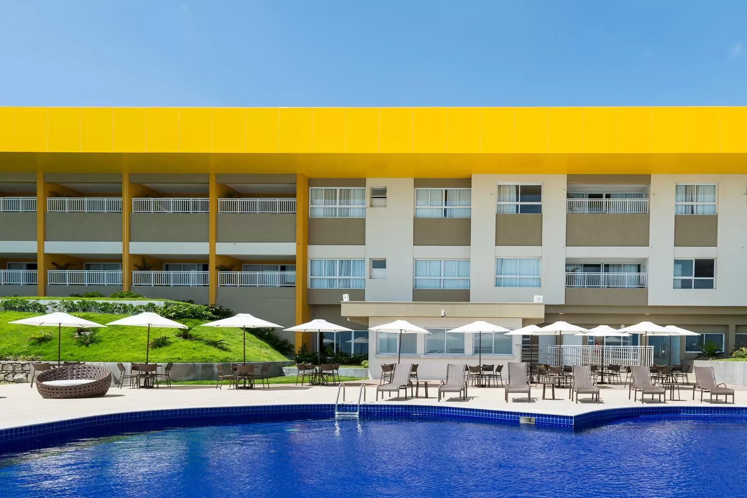 Property building in Hotel Senac Barreira Roxa