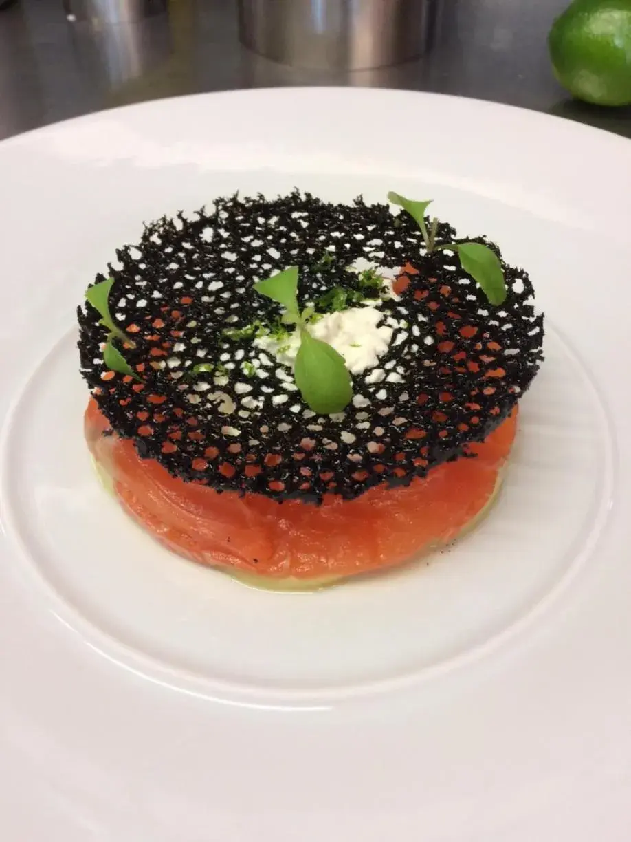 Food close-up in L'Orée des Chênes, The Originals Relais Food close-up in L'Orée des Chênes, The Originals Relais