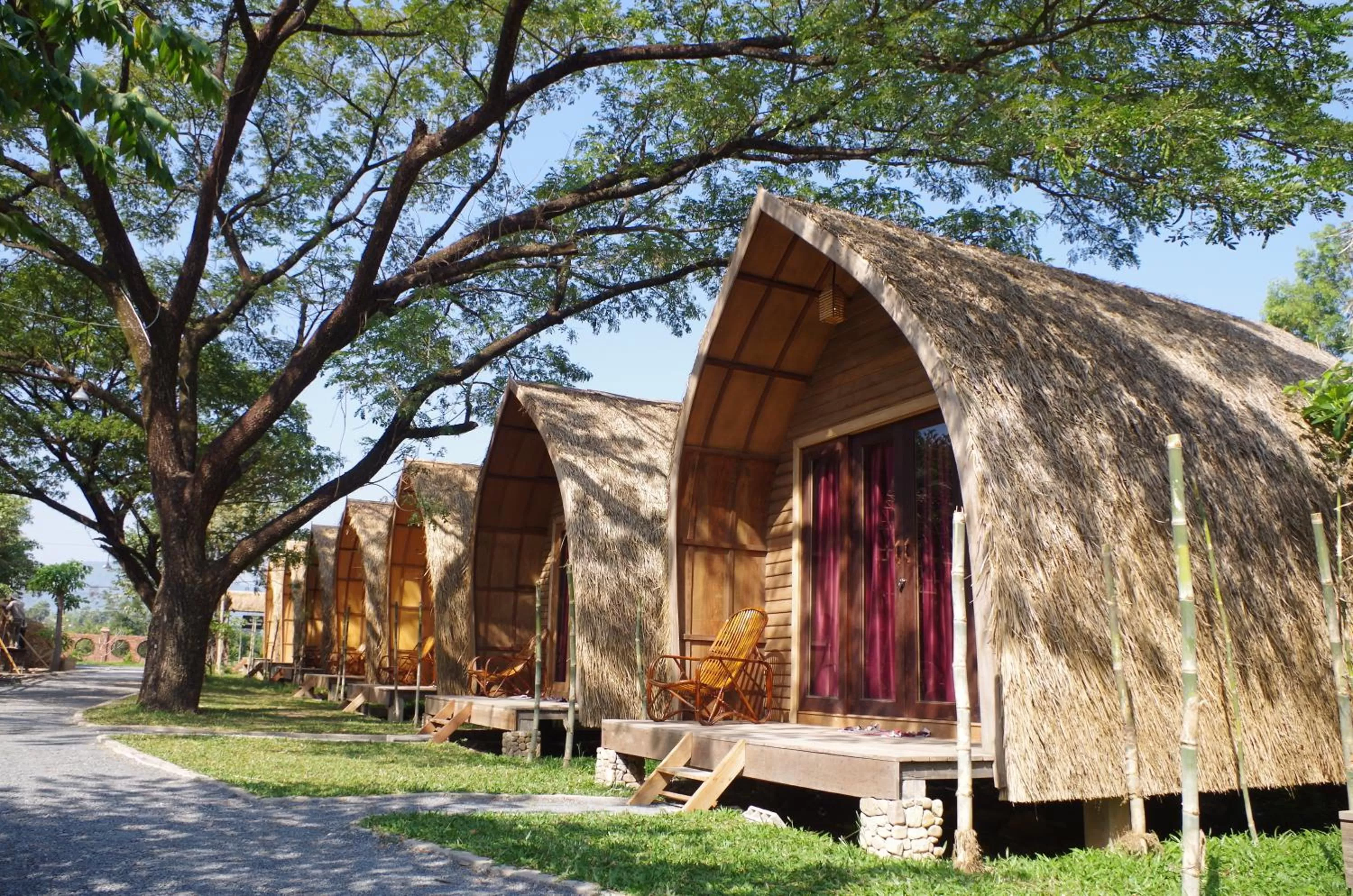 Garden in Bamboo Bungalow