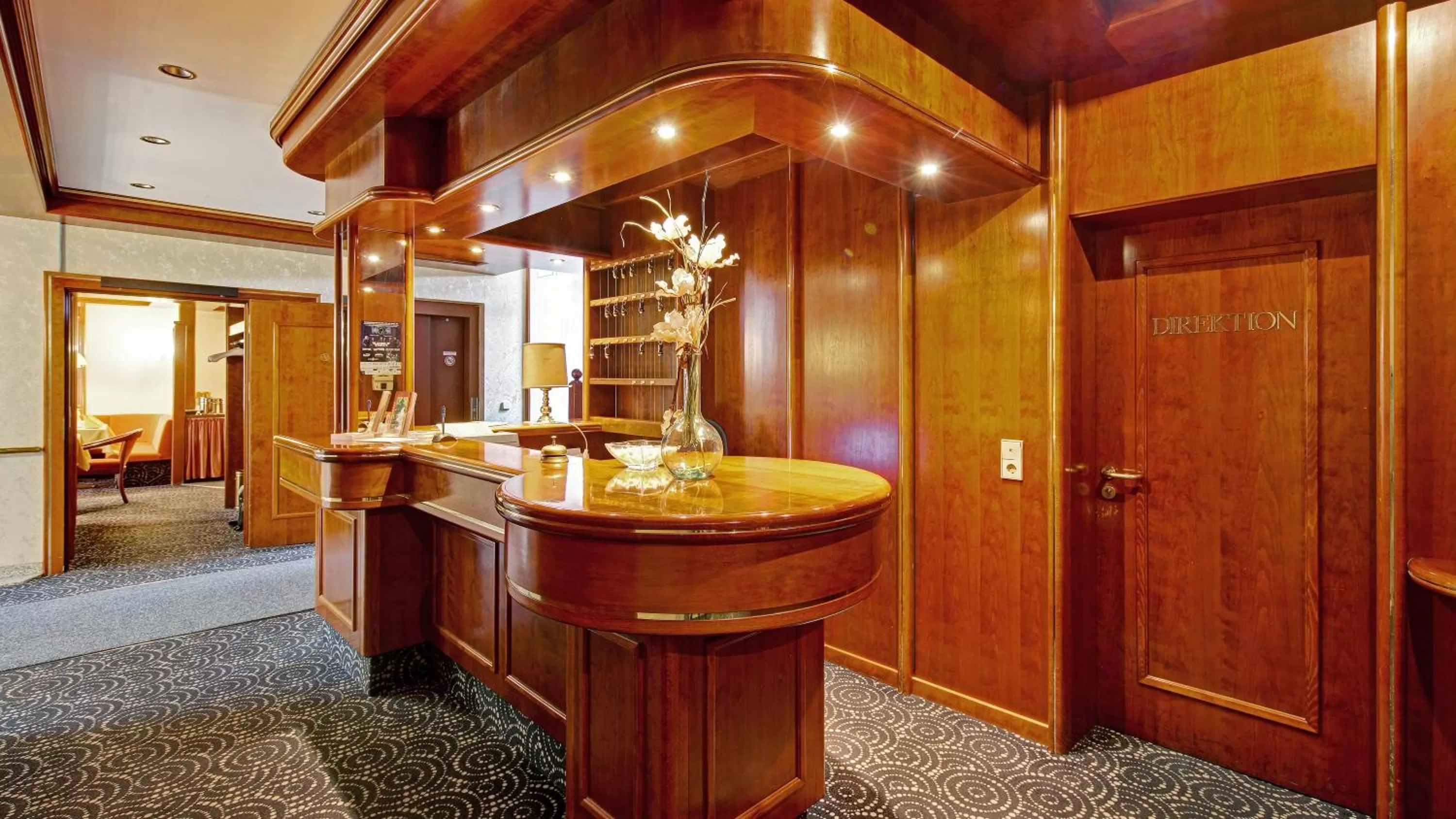 Lobby or reception in Hotel am Schelztor