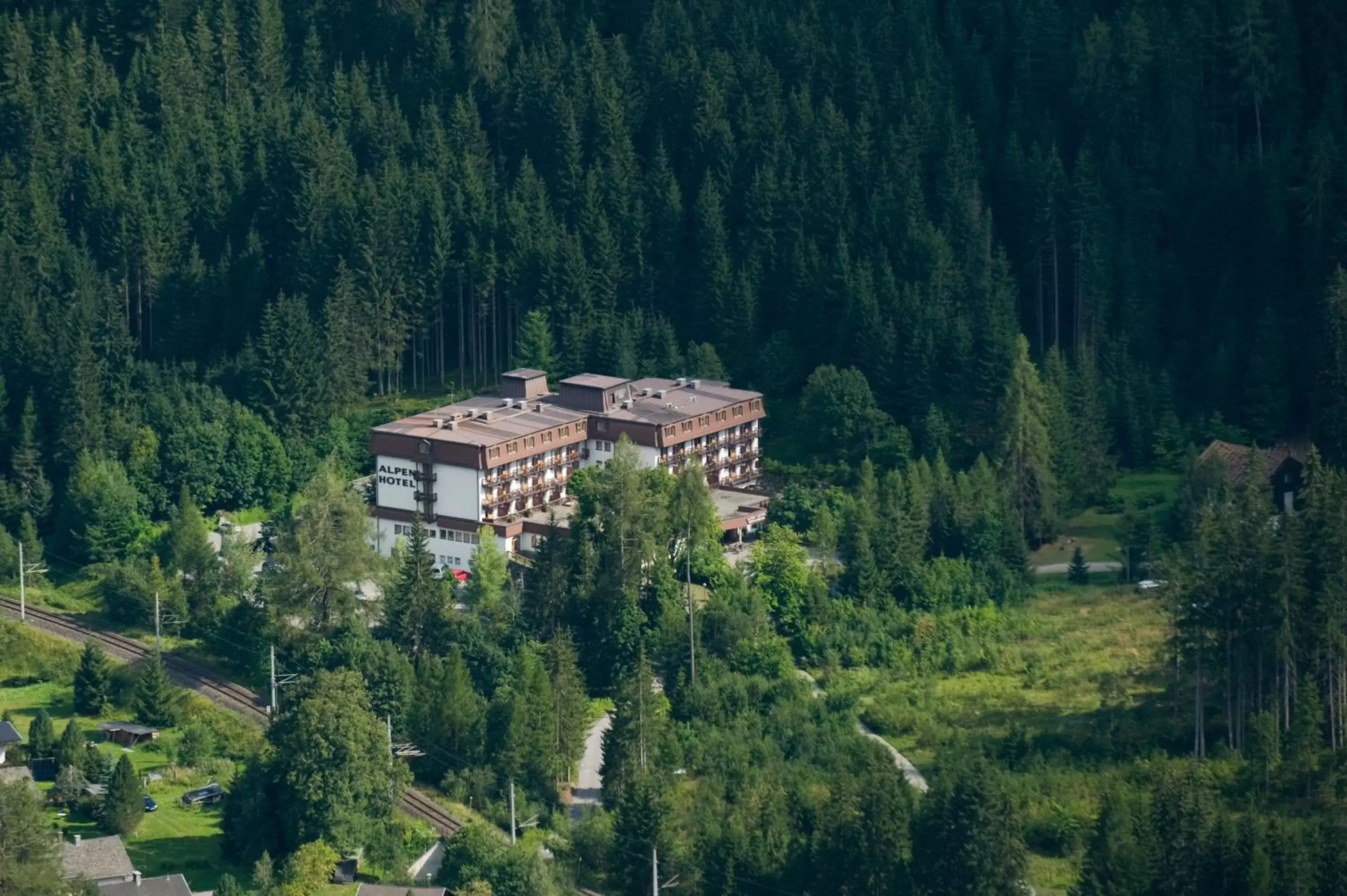 Bird's eye view, Bird's-eye View in Alpenhotel Weitlanbrunn