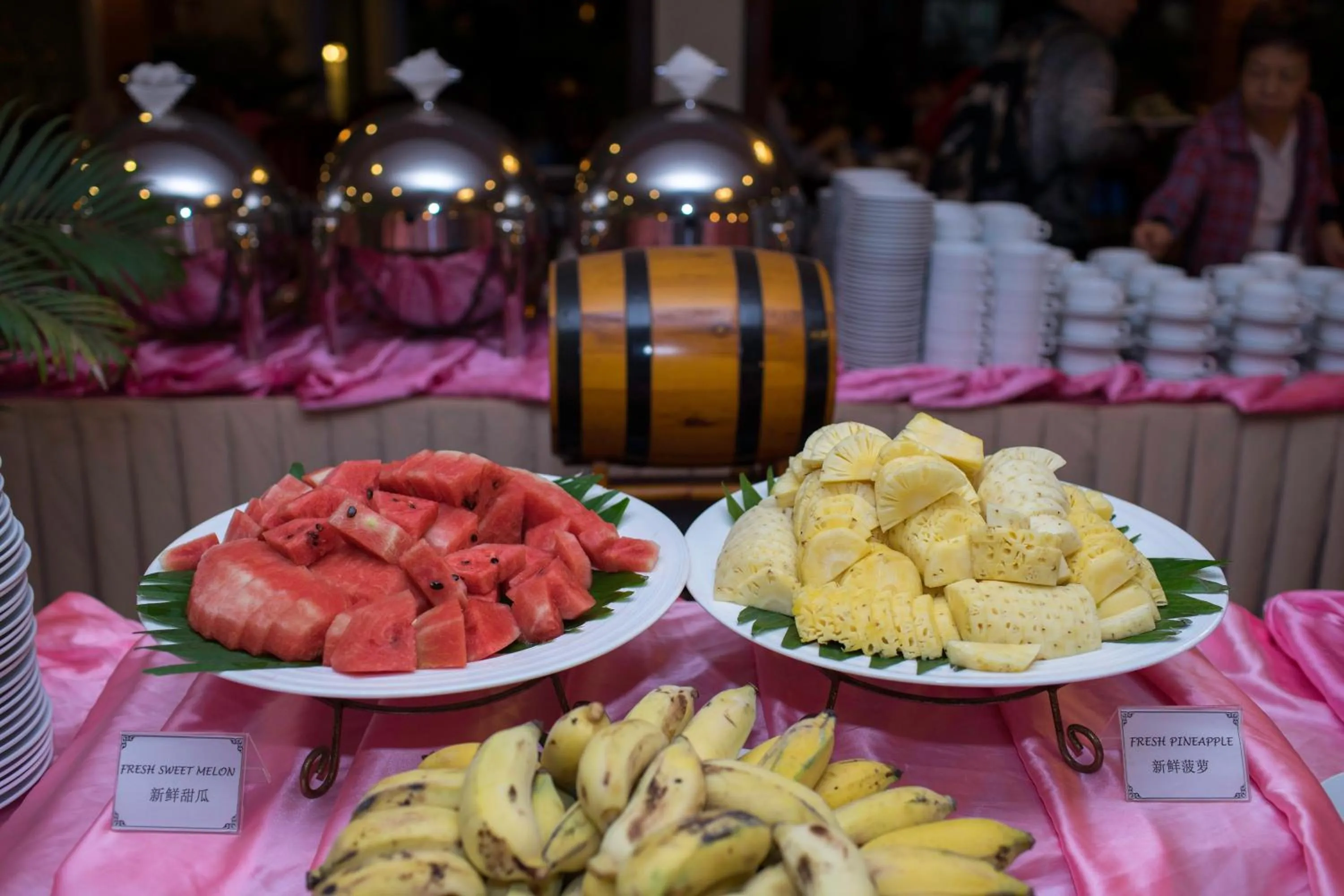Buffet breakfast in Smiling Hotel