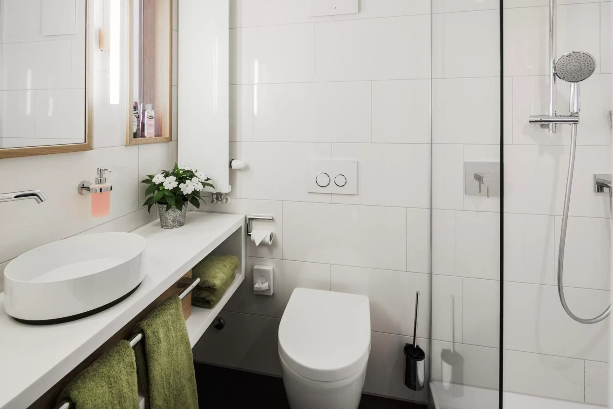 Toilet in KurOase im Kloster