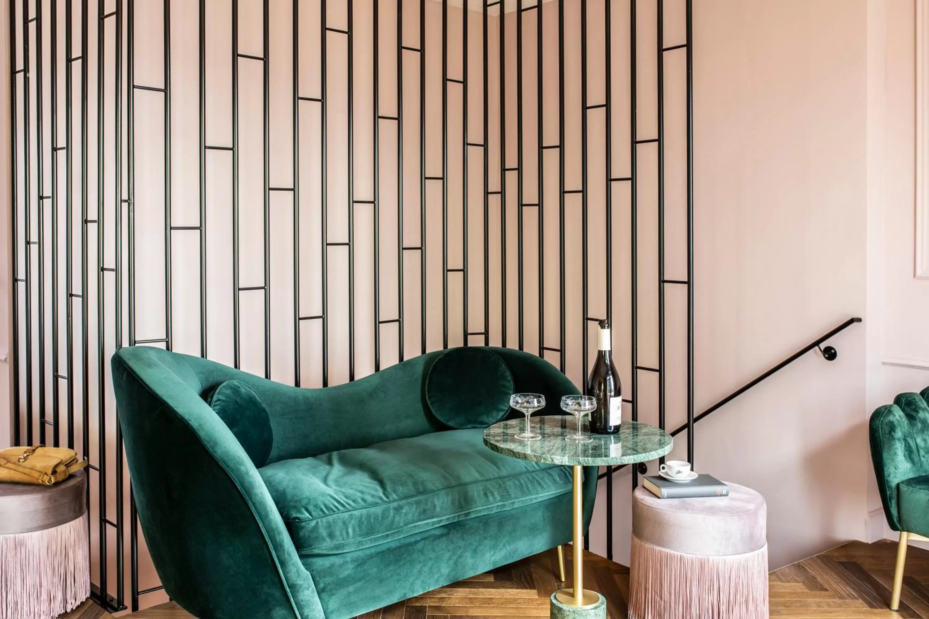 Seating area in Hotel Josefine