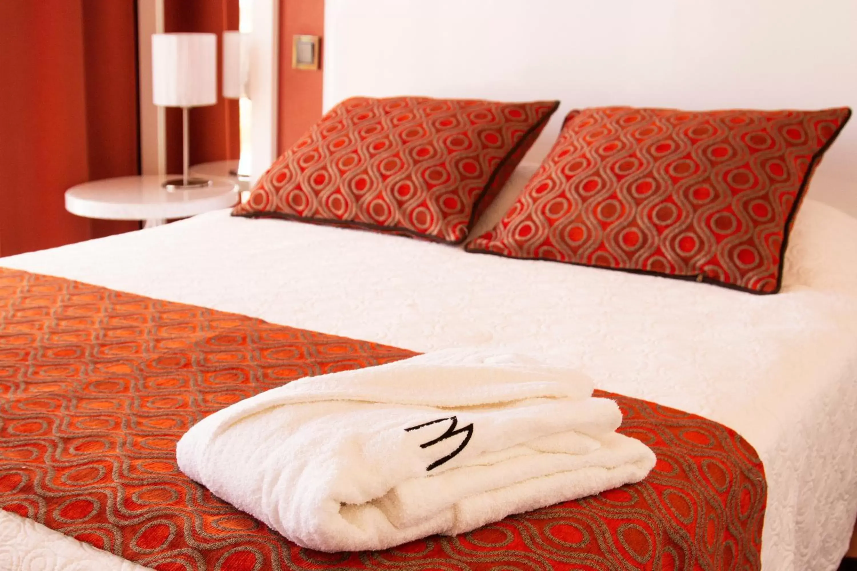 Bed in Hotel Miramar Sul