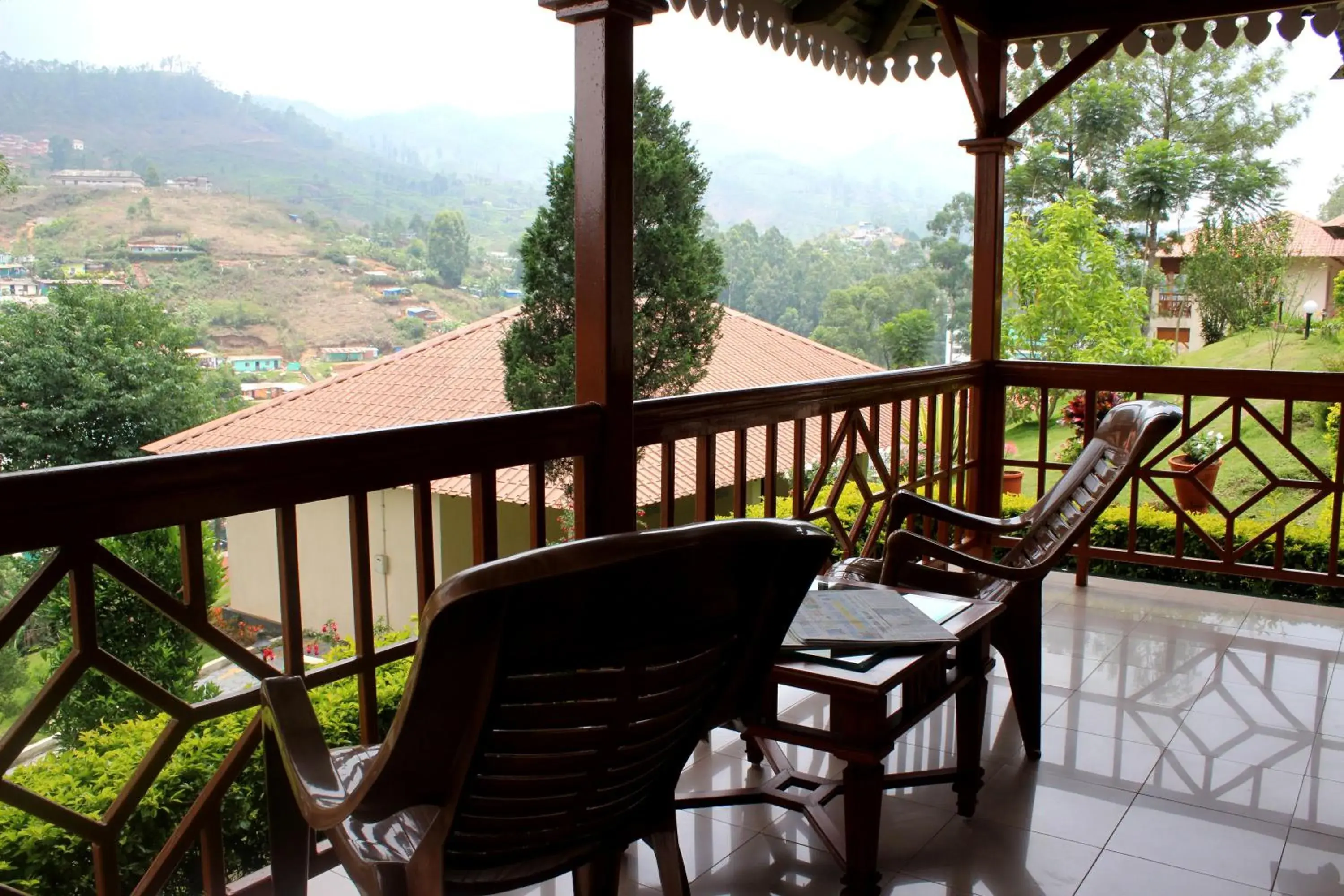 View (from property/room), Balcony/Terrace in Ktdc Tea County Resort