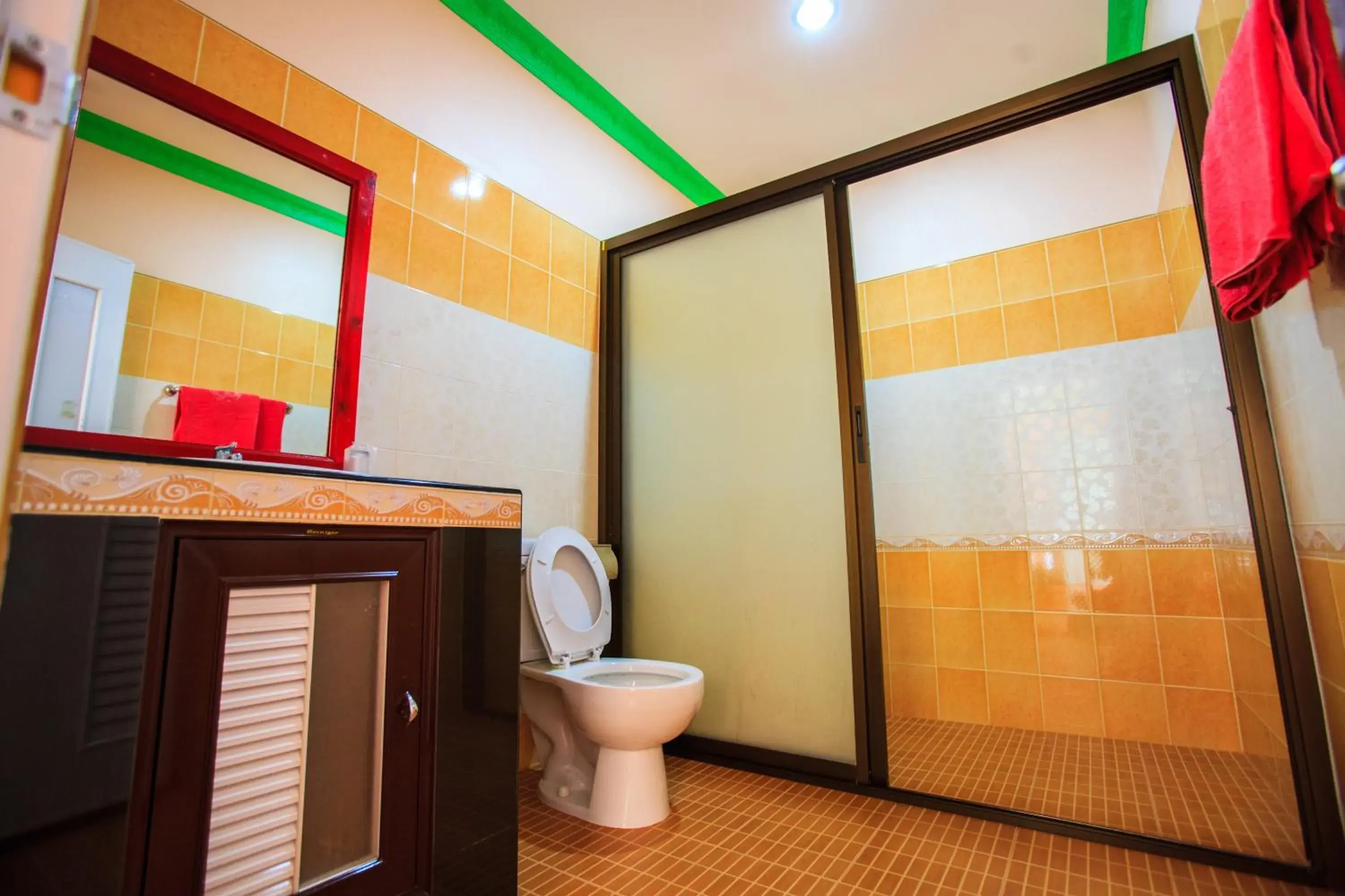 Bathroom in Pailin resort (SHA Extra Plus)
