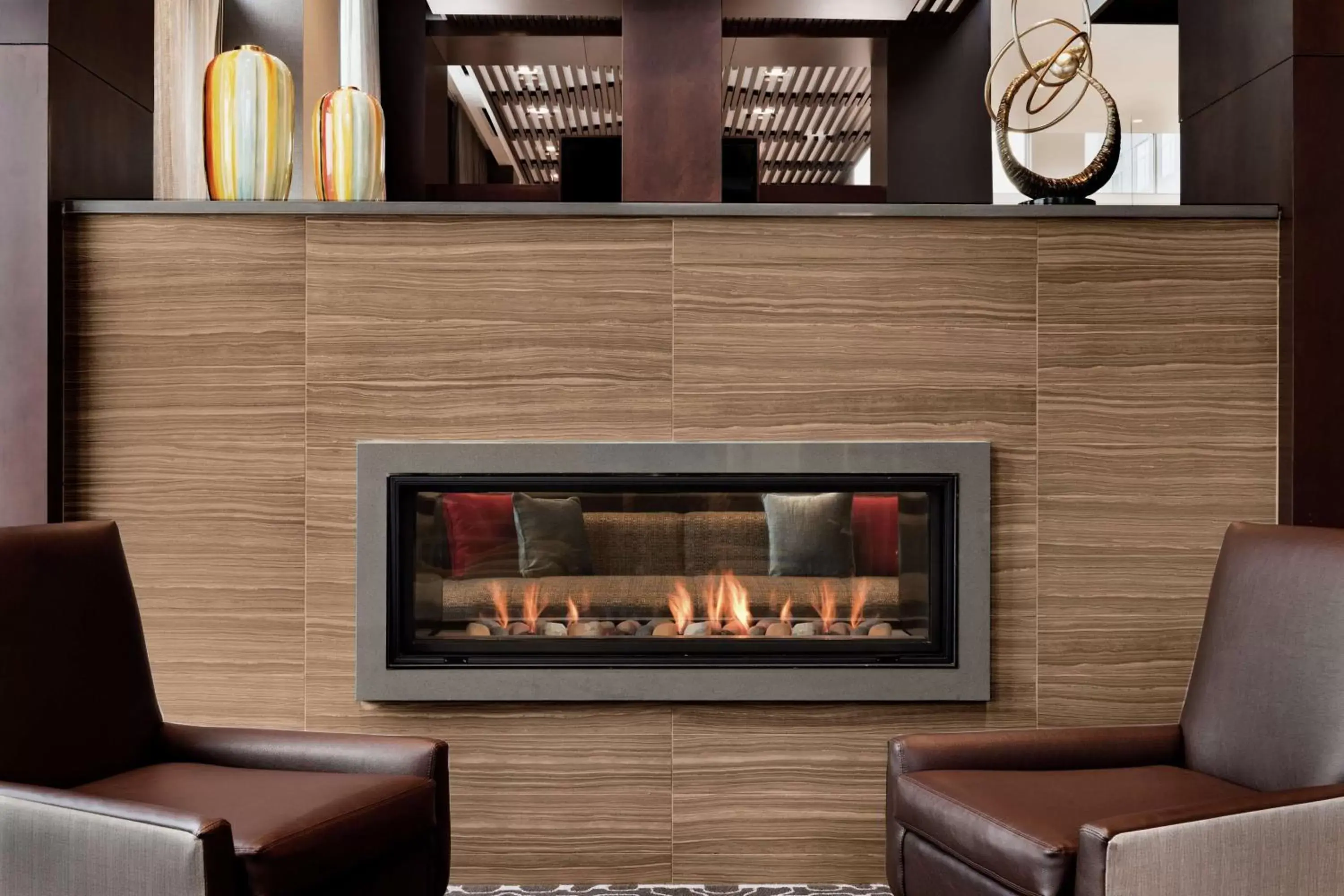 Lobby or reception in Embassy Suites By Hilton Noblesville Indianapolis Conv Ctr Lobby or reception in Embassy Suites By Hilton Noblesville Indianapolis Conv Ctr