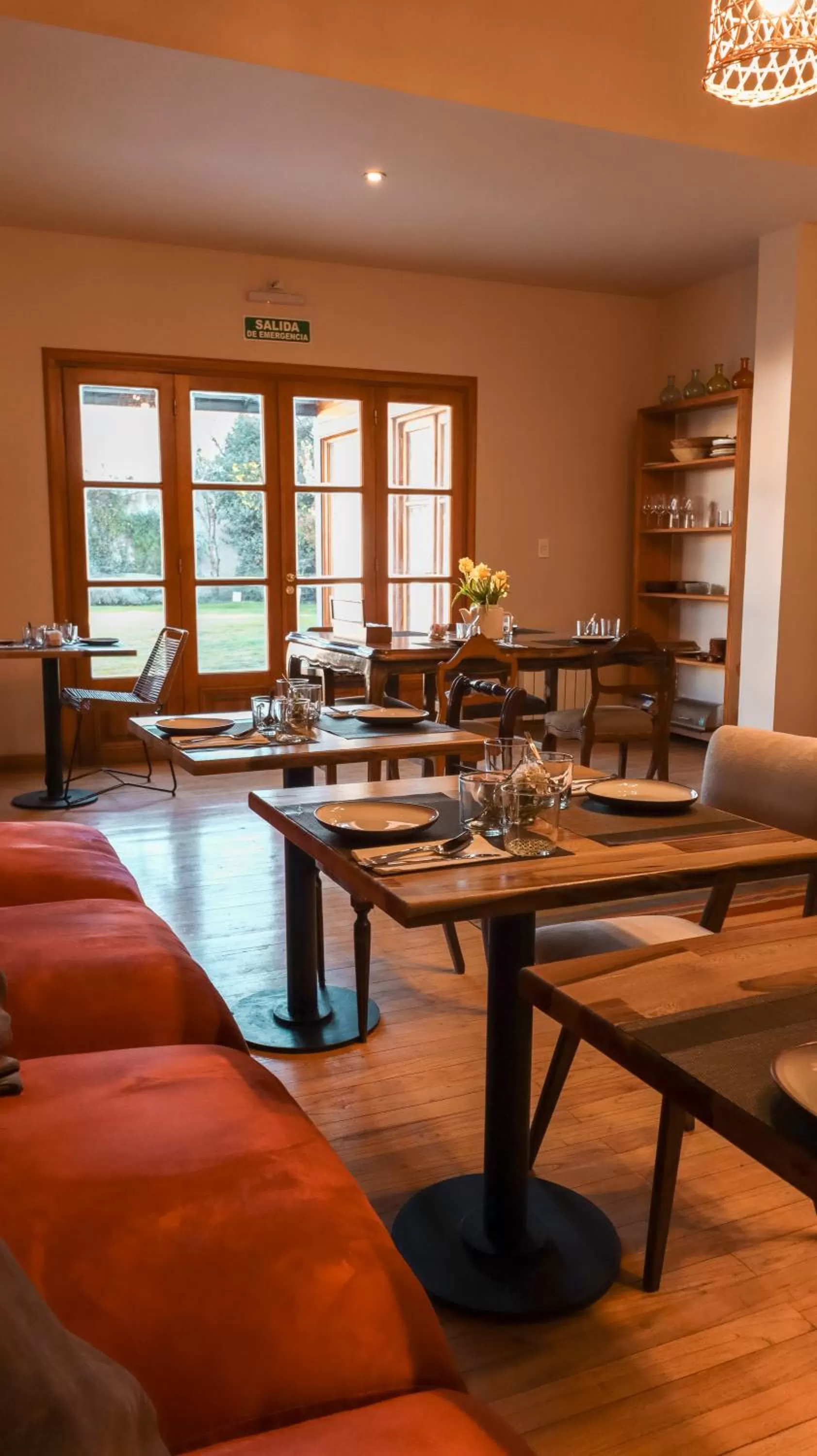 Dining area in My Pod House