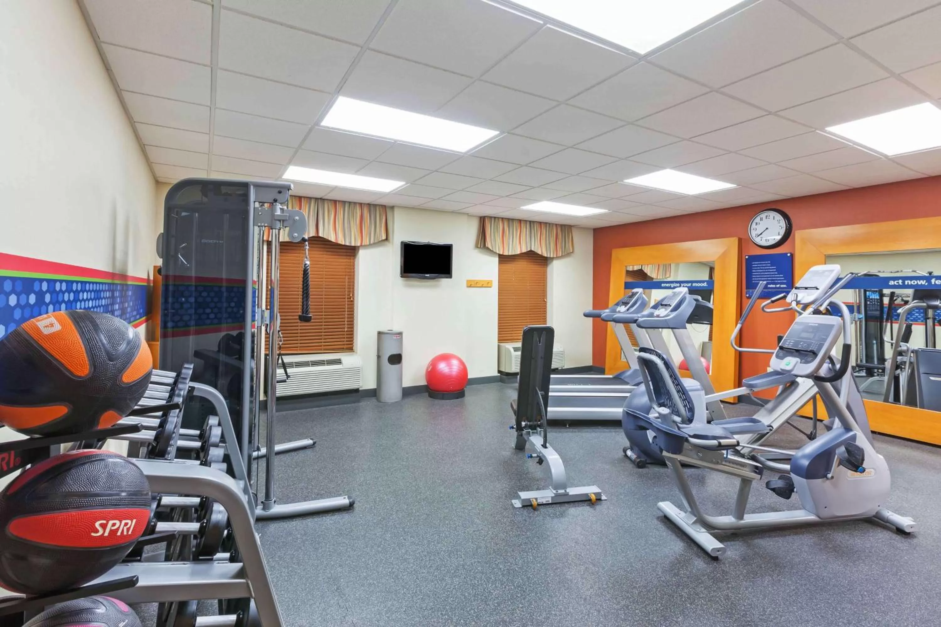 Fitness centre/facilities in Hampton Inn & Suites Morgan City