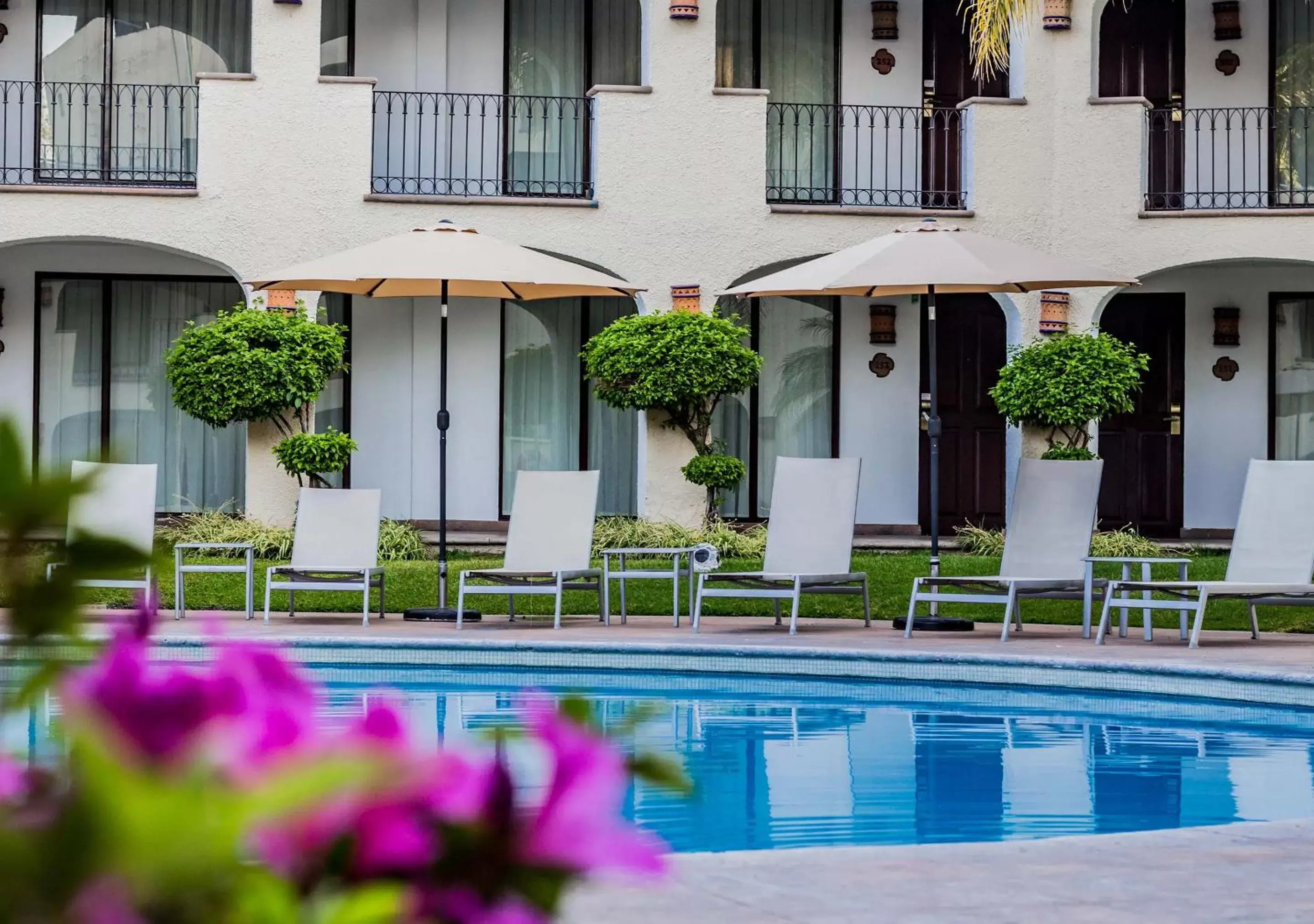 Swimming Pool in Hotel Guadalajara Plaza Ejecutivo Lopez Mateos