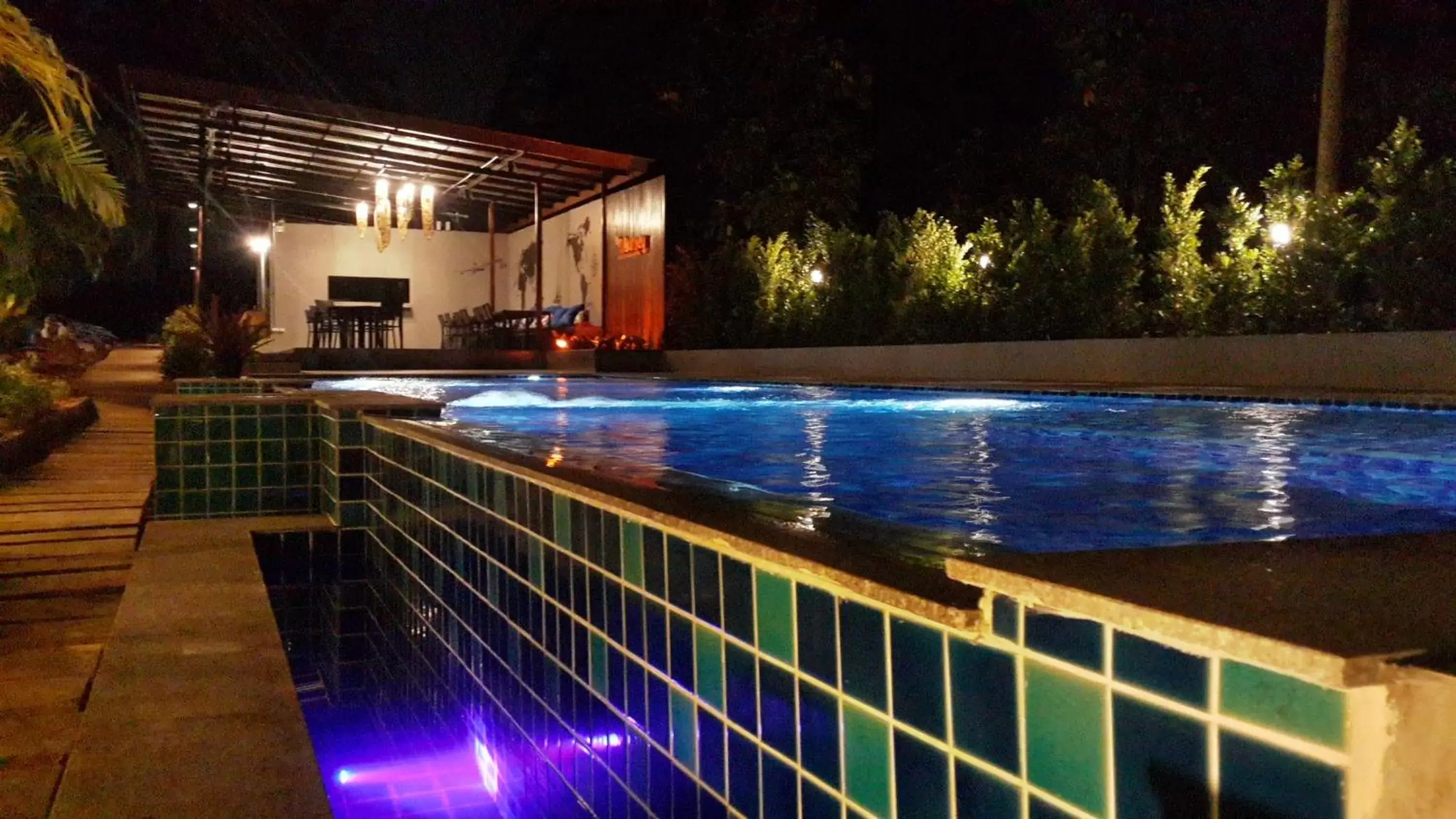 Night, Swimming Pool in The Fong Krabi resort