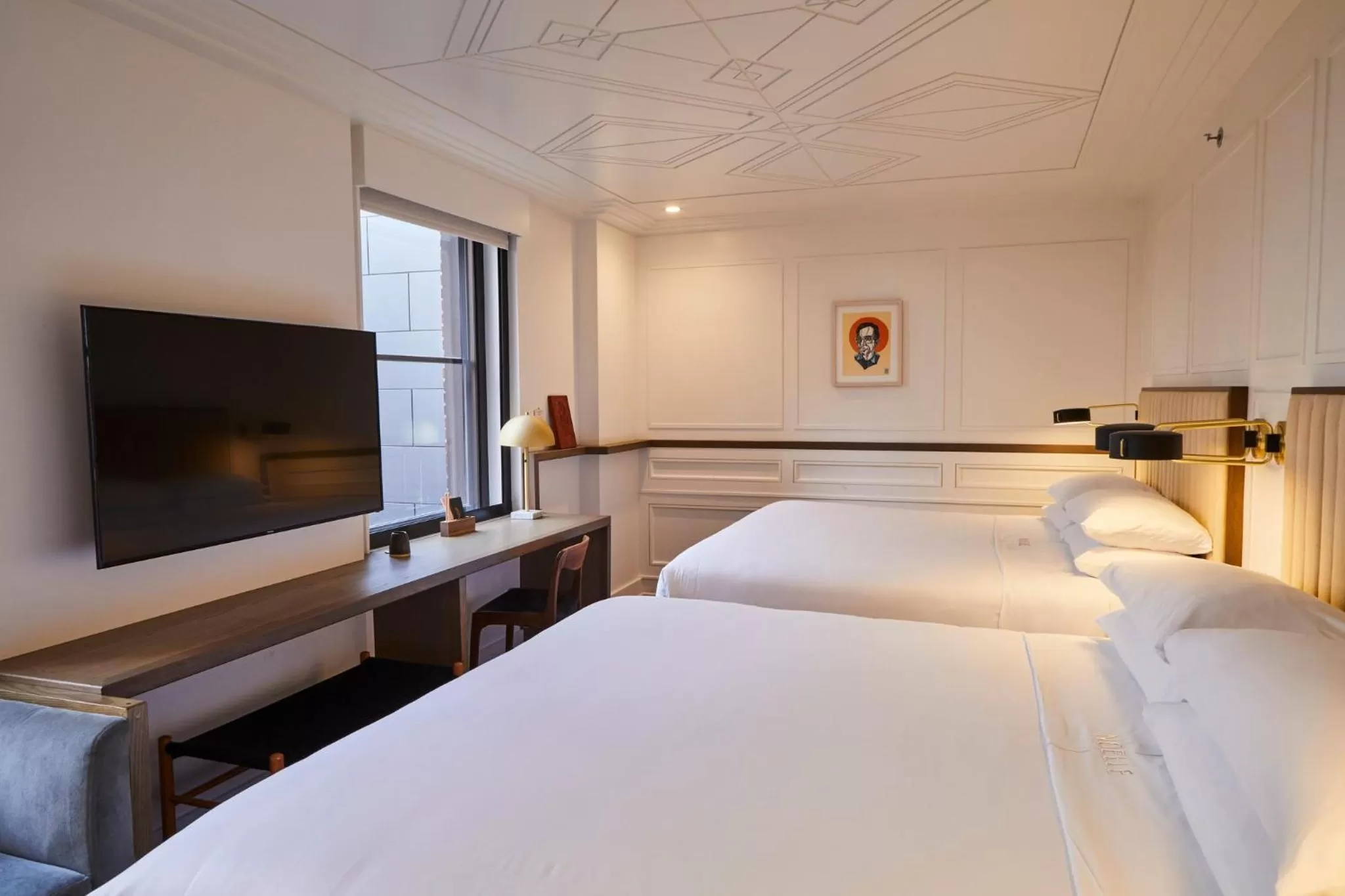 Photo of the whole room, Bed in Noelle