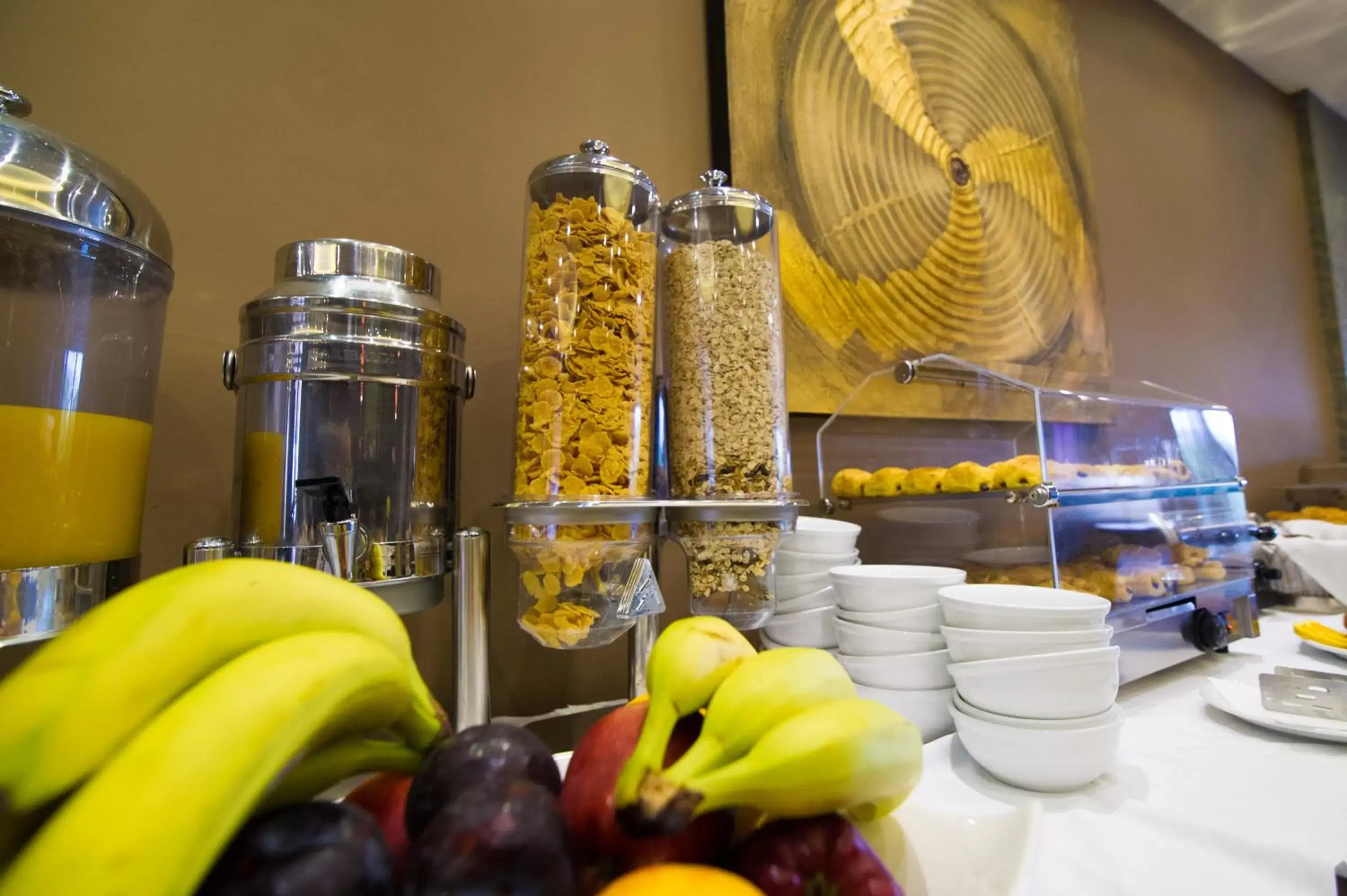 Buffet breakfast in Flisvos Hotel Nafpaktos