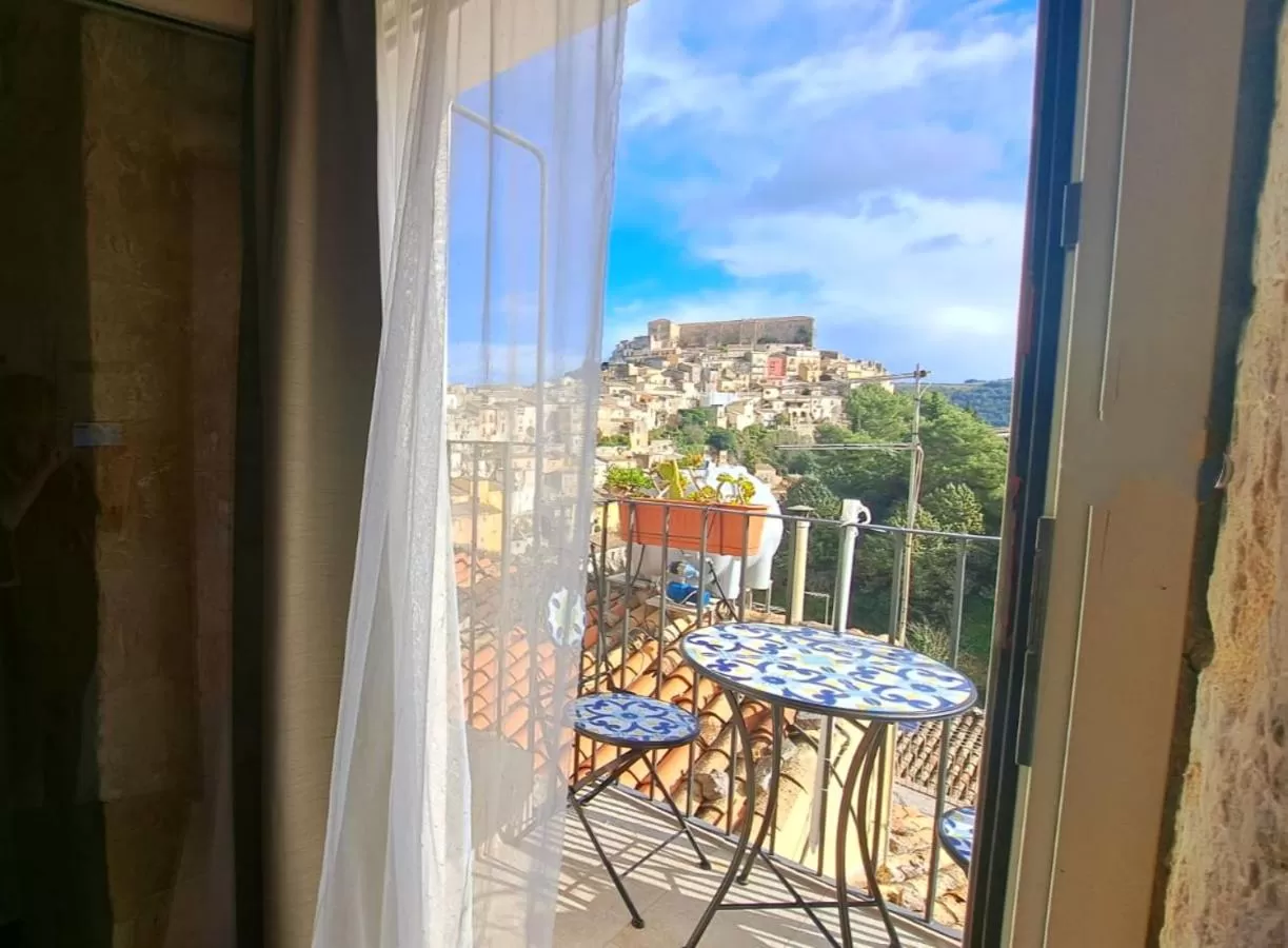 Balcony/Terrace in B&B Cuore Barocco