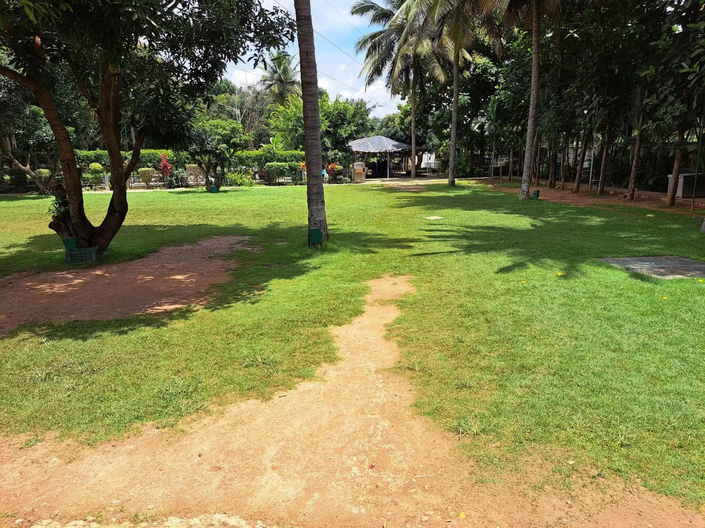 Garden in Goldfinch Retreat Bangalore