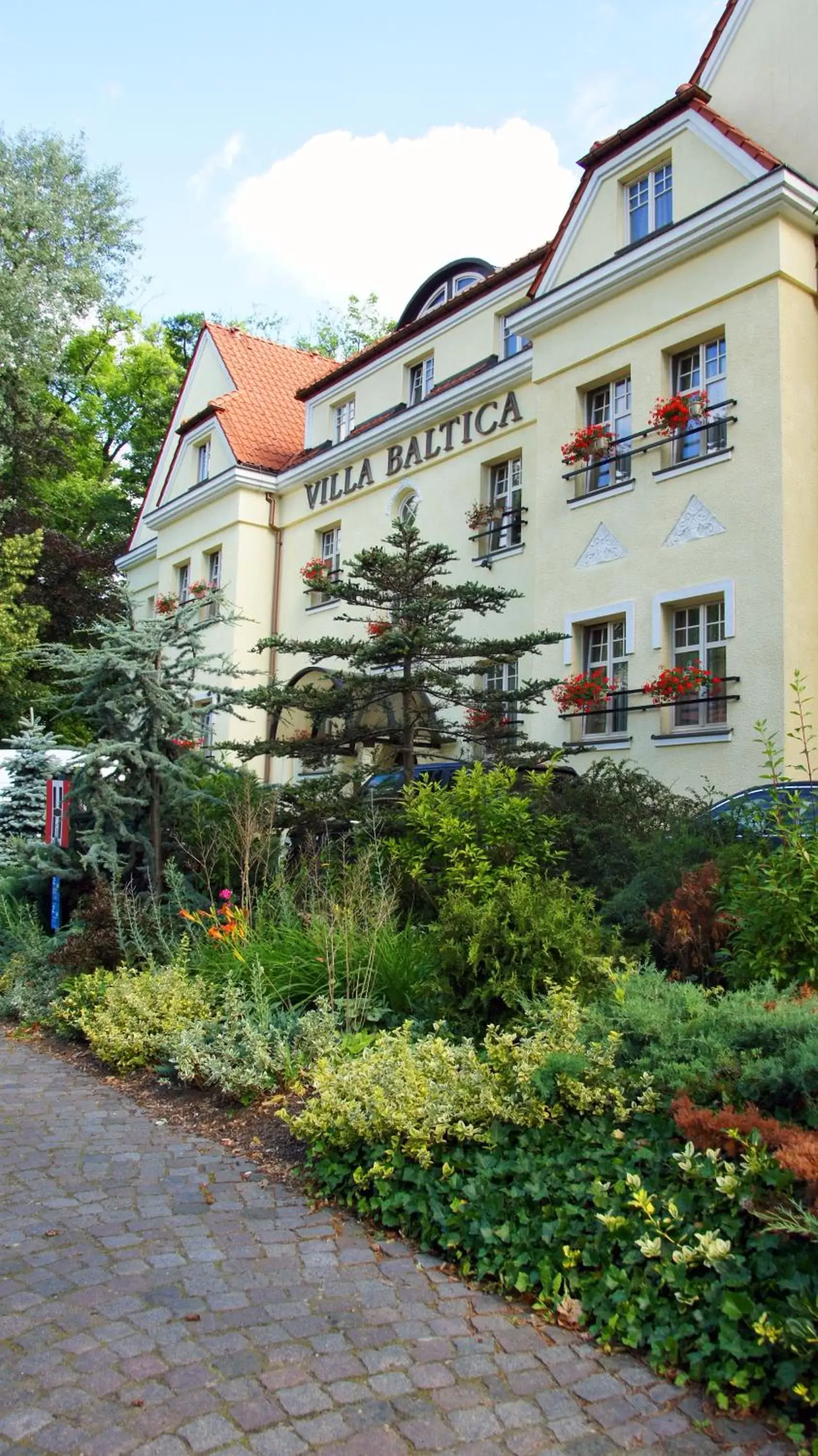 Property building in Hotel Villa Baltica Property building in Hotel Villa Baltica