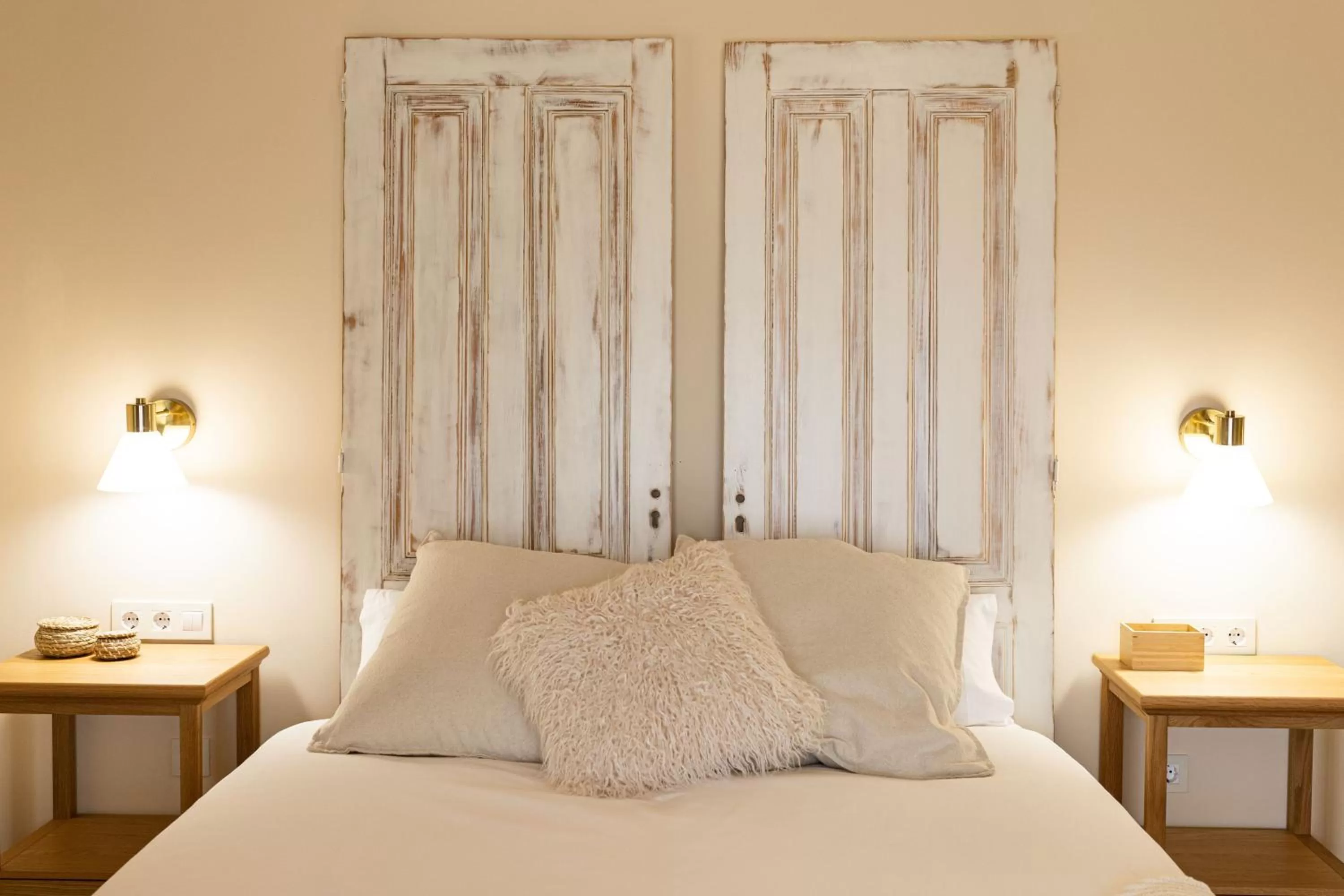 Bed in Hotel Rural Ohana