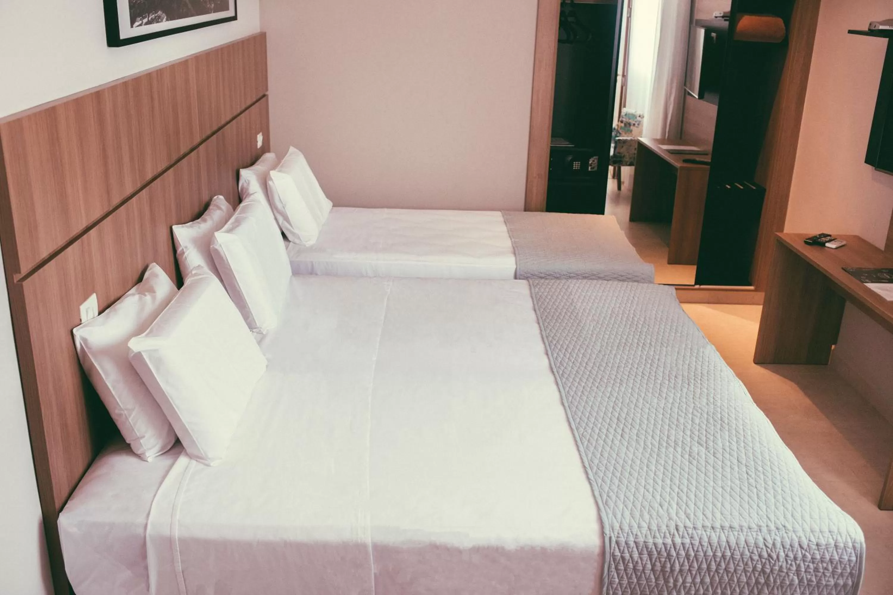 Bed in Occitano Apart Hotel