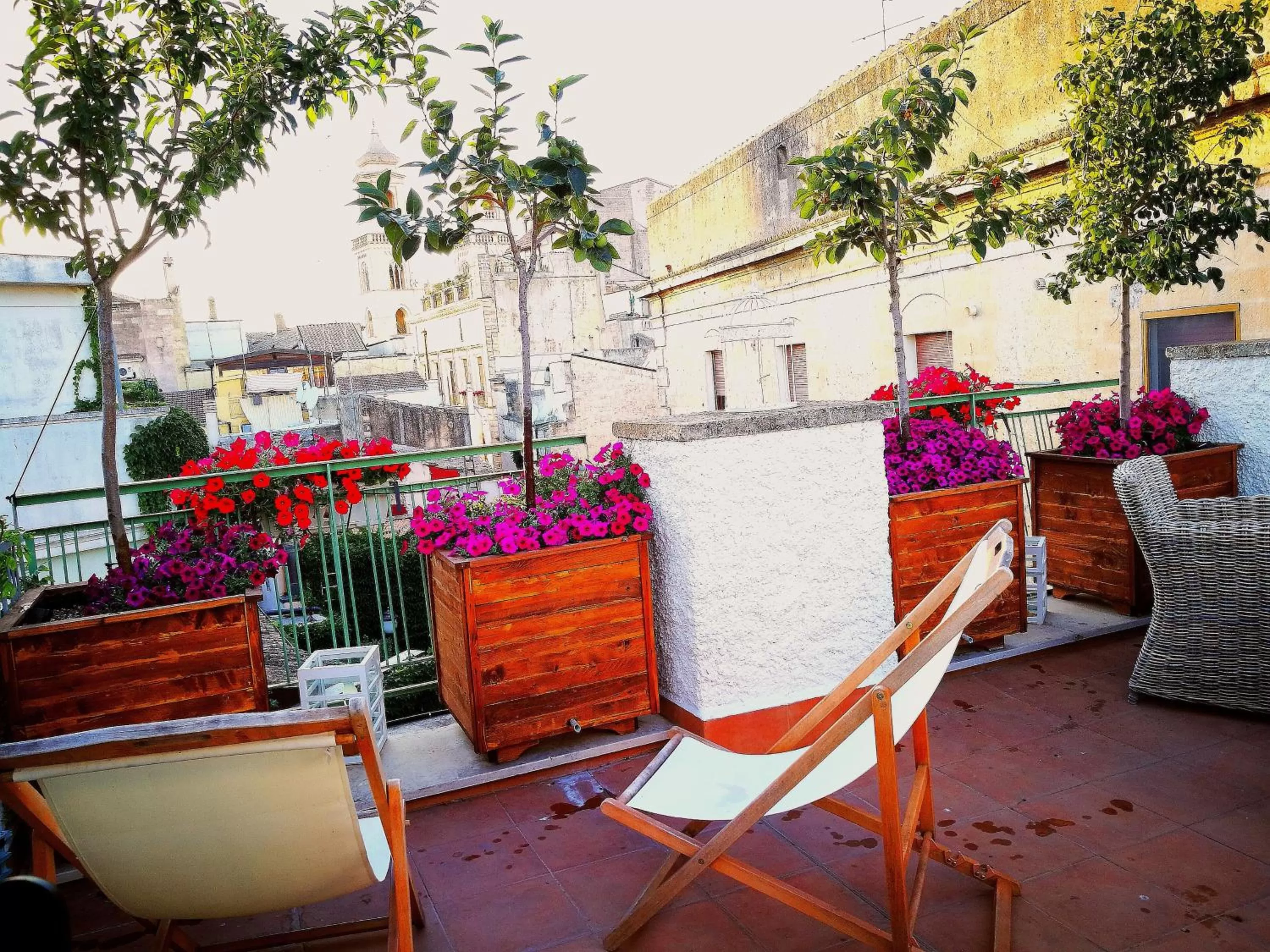 Garden in Casa Farella B&B in mini Apartments Altamura x Matera