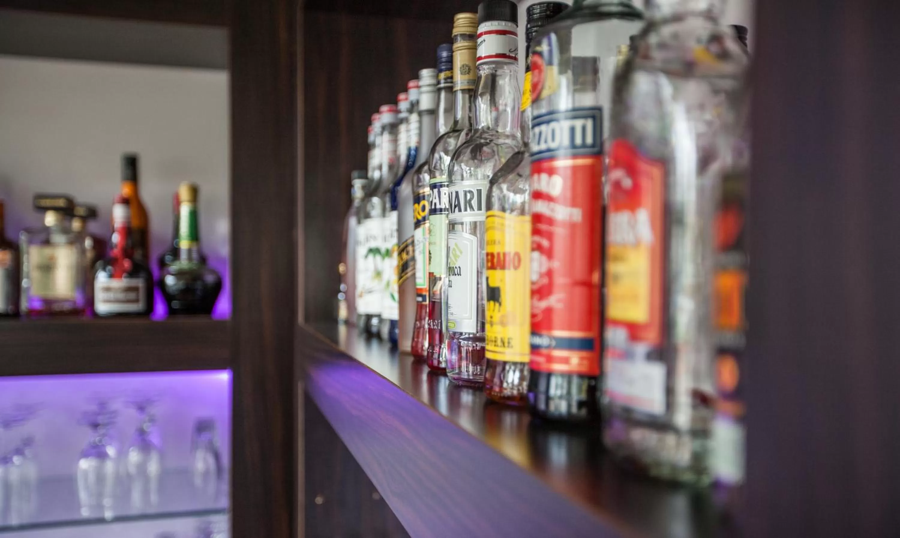 Alcoholic drinks in Hotel am Fjord