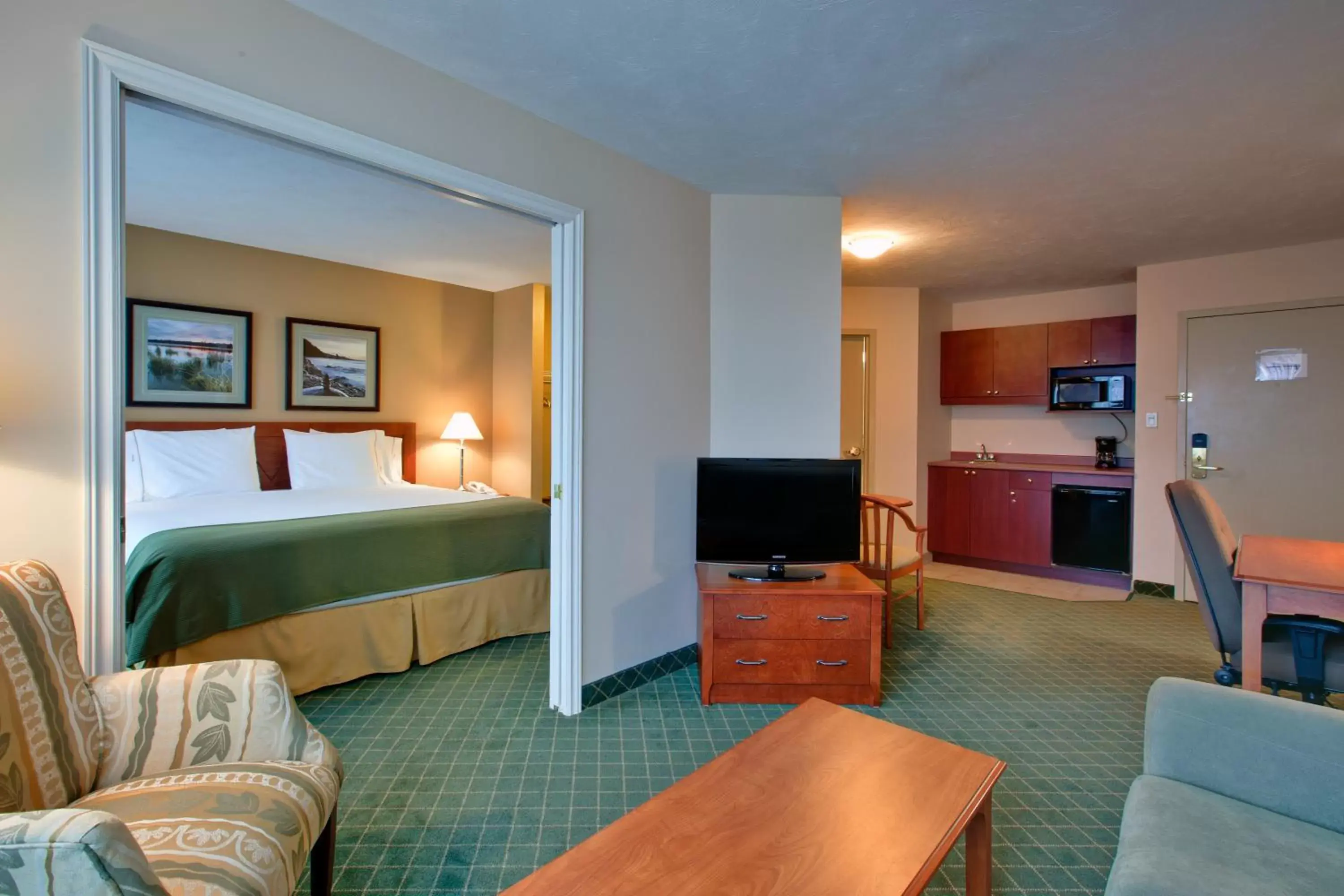 Photo of the whole room, TV/Entertainment Center in Days Inn & Suites by Wyndham Moncton
