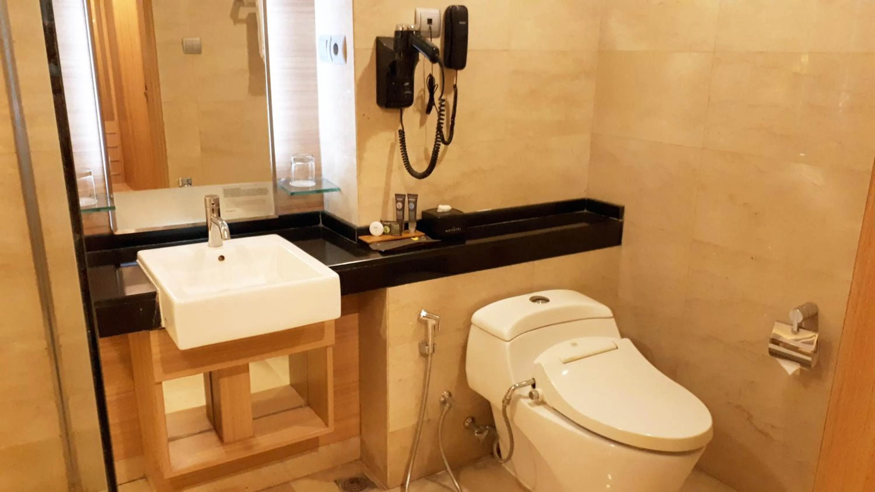 Bathroom in Novotel Surabaya Hotel