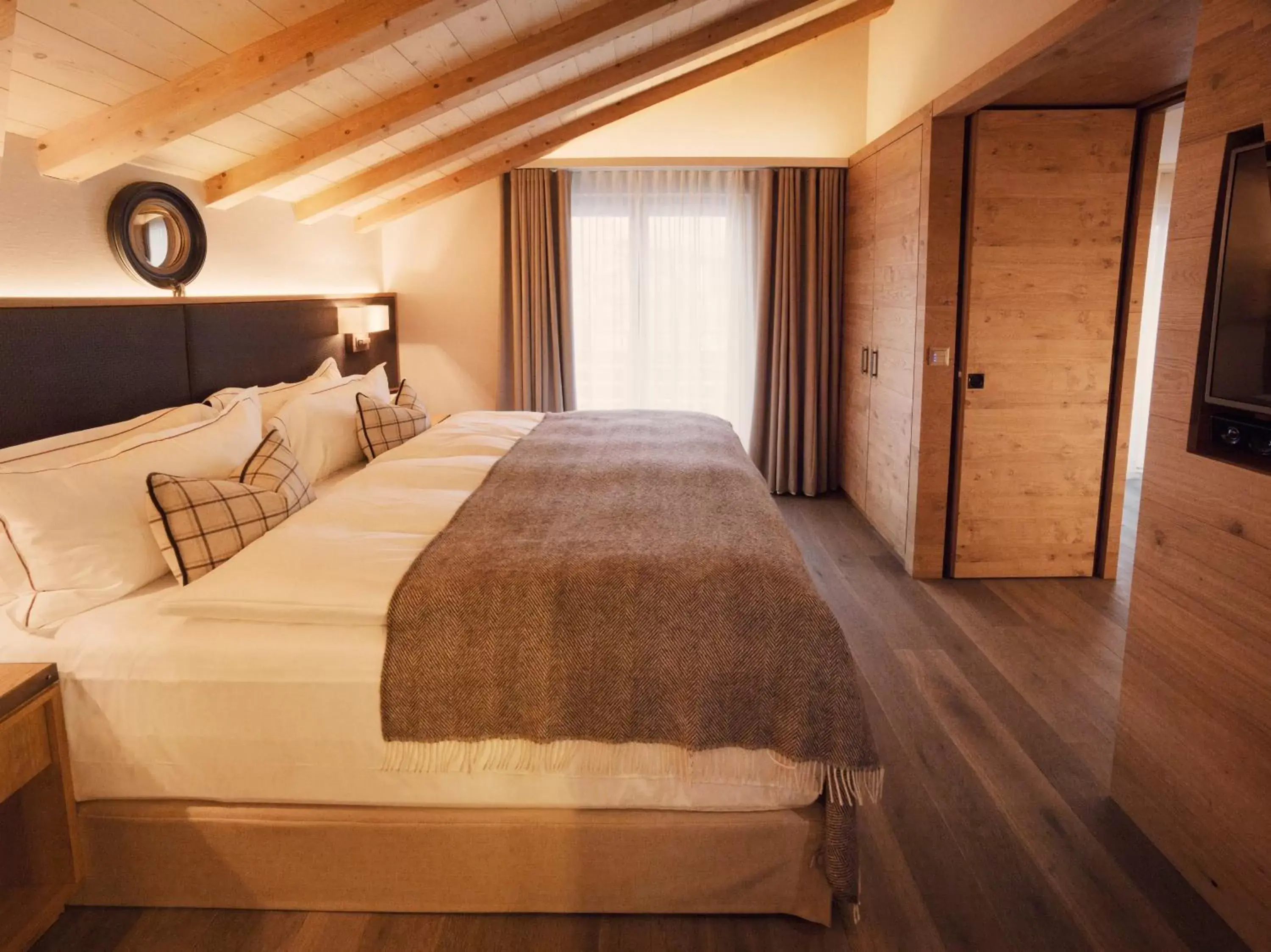 Bedroom, Bed in The Capra Saas-Fee