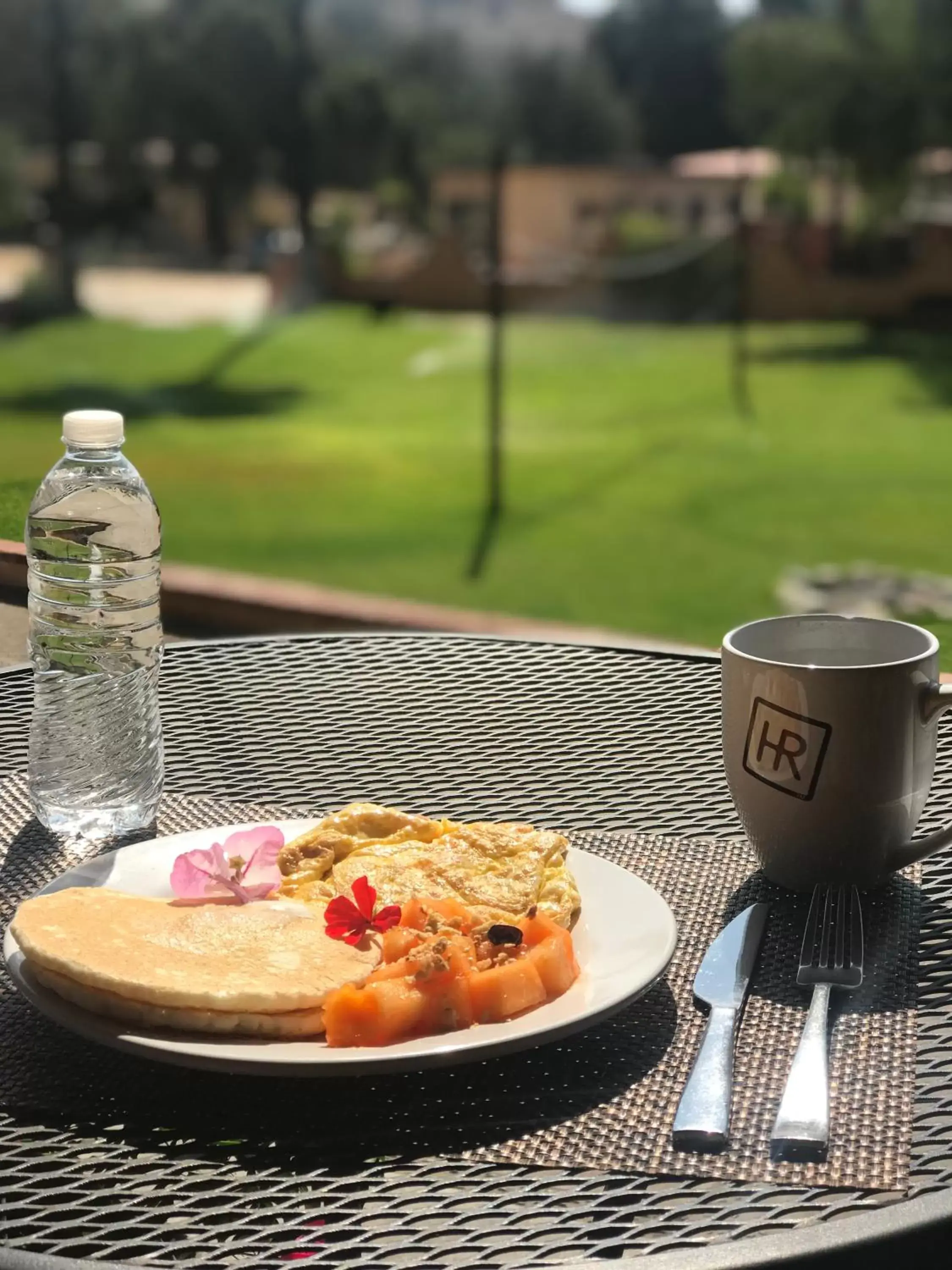 Breakfast in Horsepower Ranch