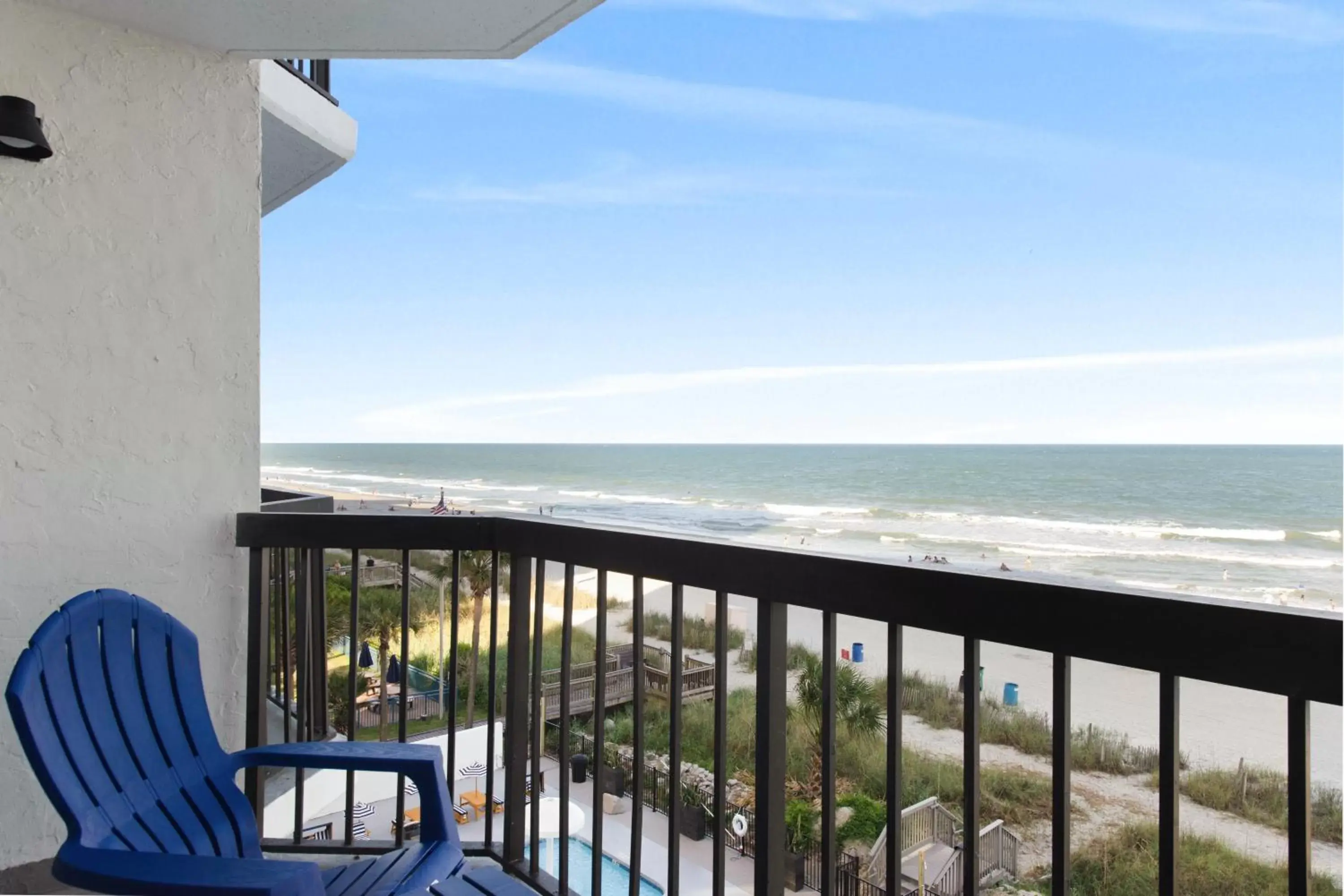 View (from property/room), Balcony/Terrace in Grande Beach