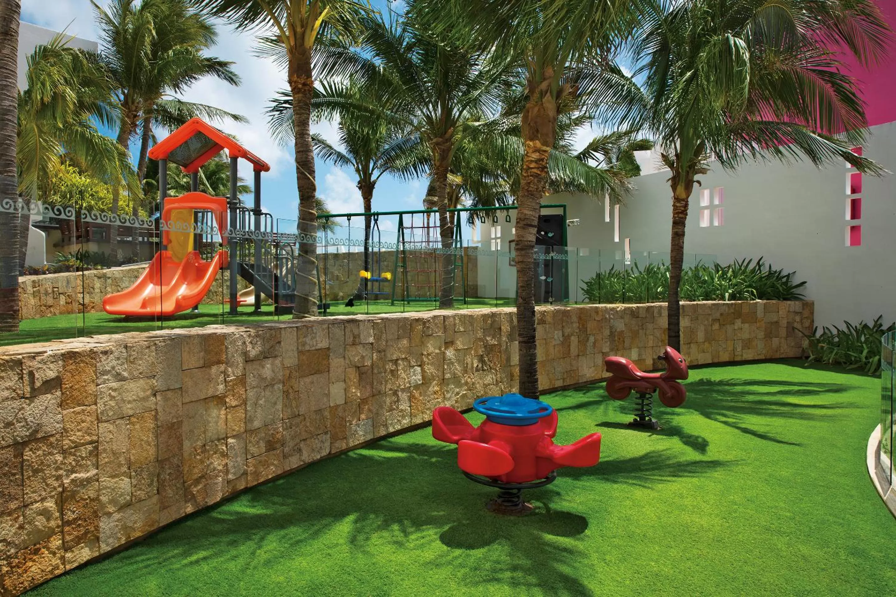Children play ground in Krystal Grand Cancun All Inclusive