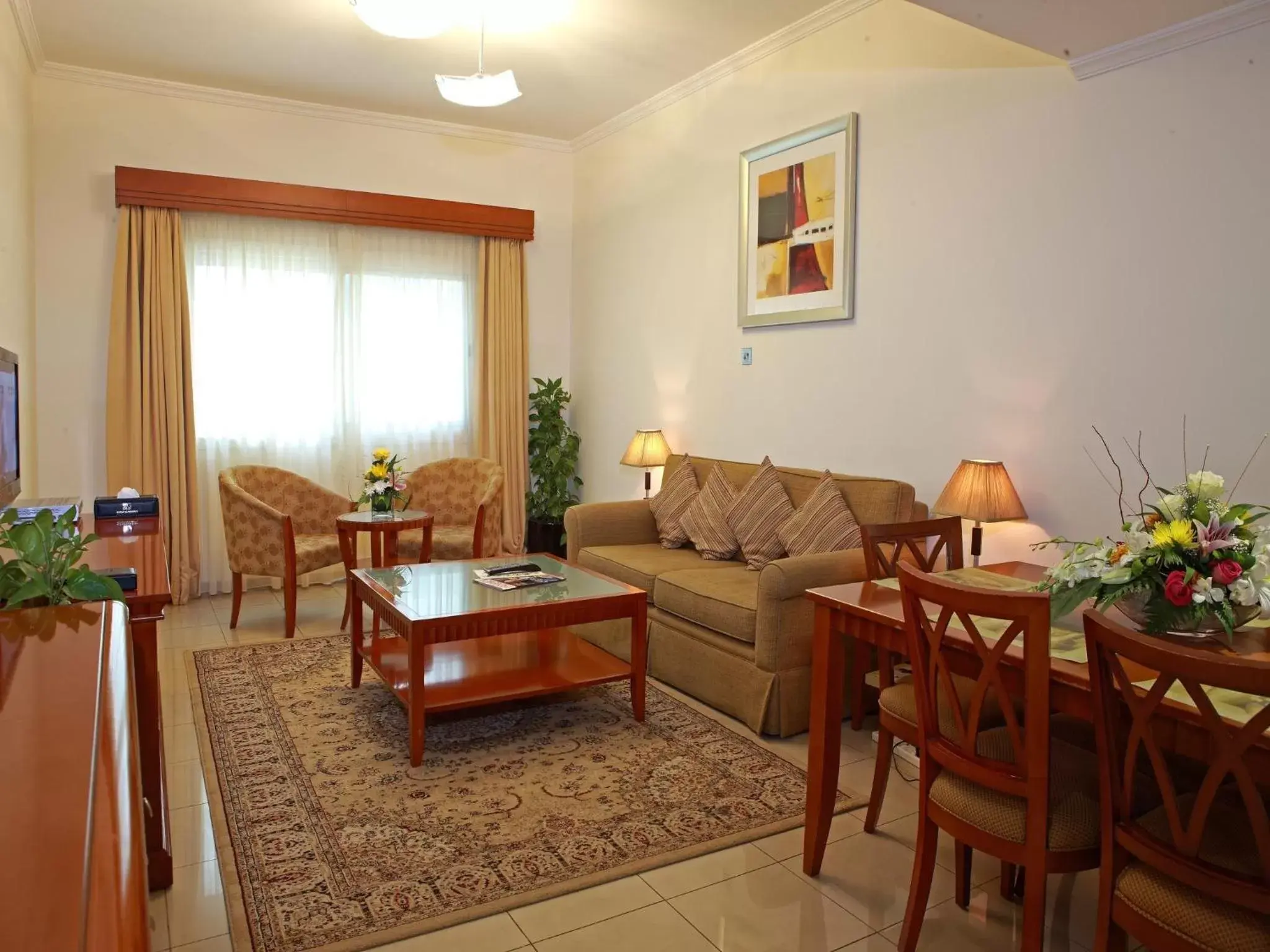 Living room, Seating Area in Rose Garden Hotel Apartments - Bur Dubai