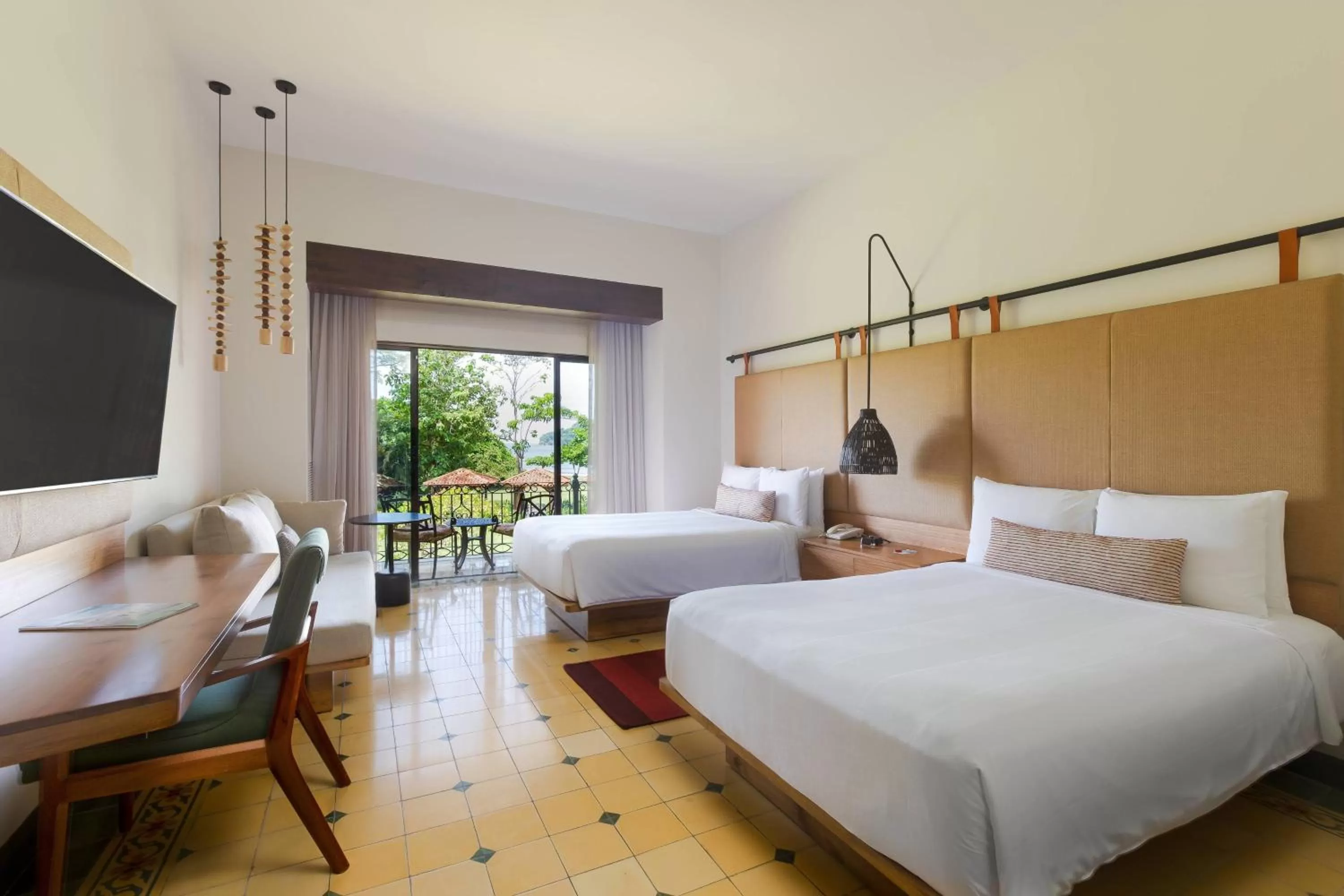 Photo of the whole room, Bed in Los Sueños Marriott Ocean & Golf Resort