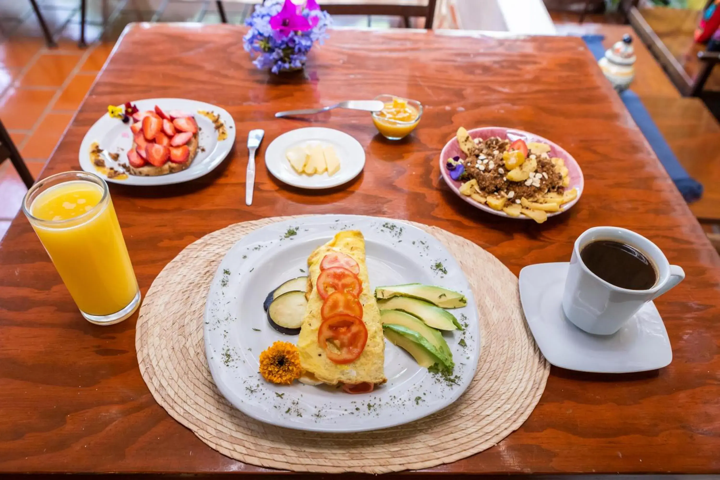 Breakfast in Casa los Cantaros Hotel Boutique