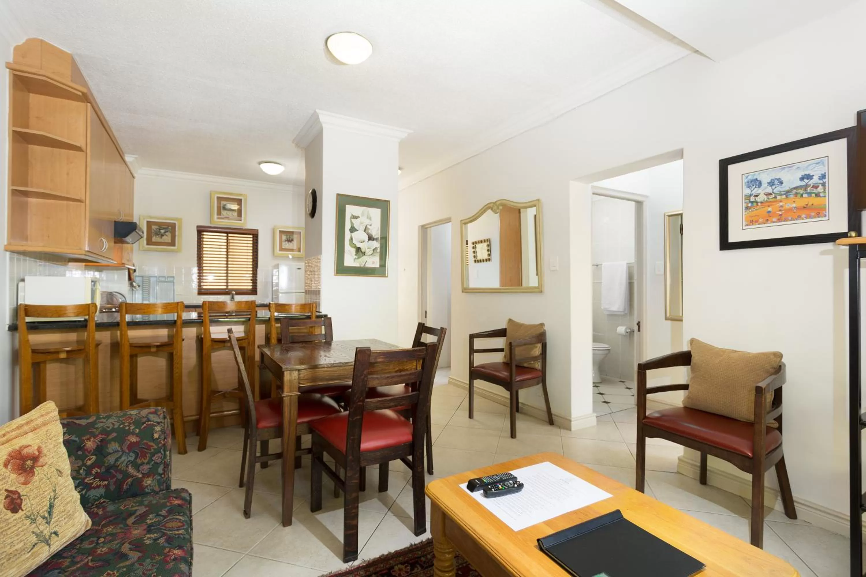 Living room in The Stellenbosch Hotel