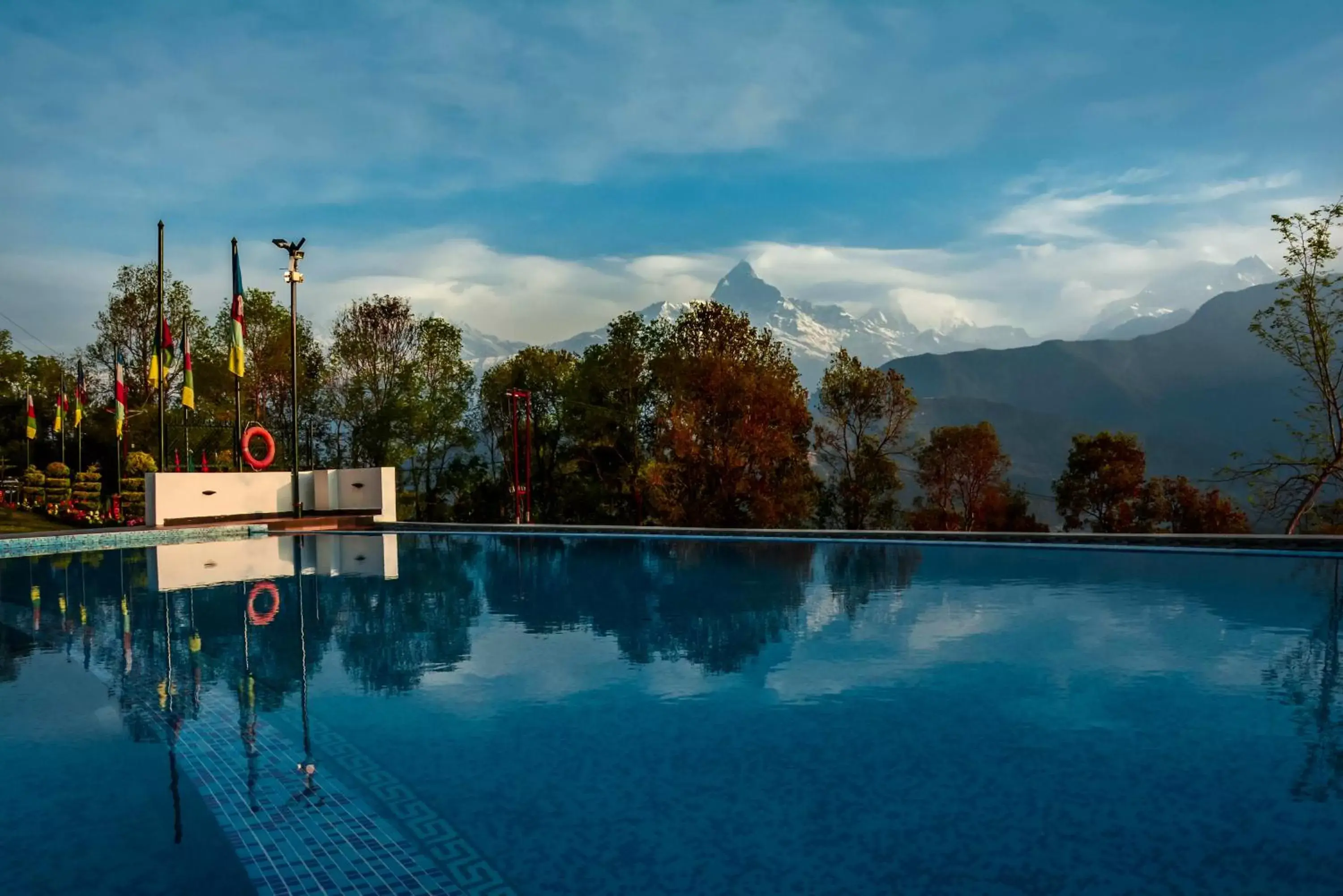 Swimming Pool in Himalayan Front Hotel by KGH Group