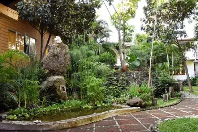 Garden in Hotel boutique Teocalli