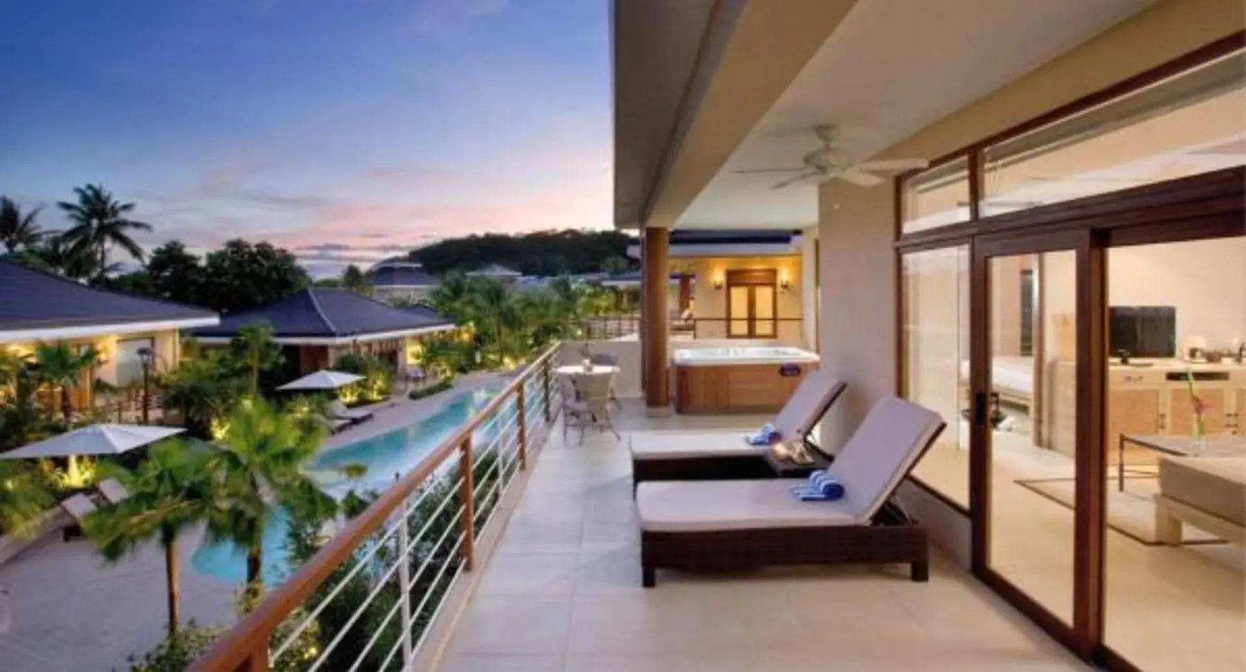 Balcony/Terrace in Misibis Bay